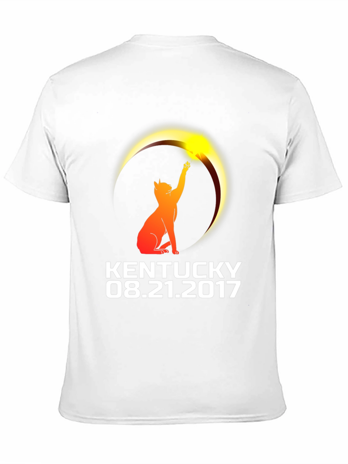 Kentucky Eclipse Cat T-Shirt - August 21 2017