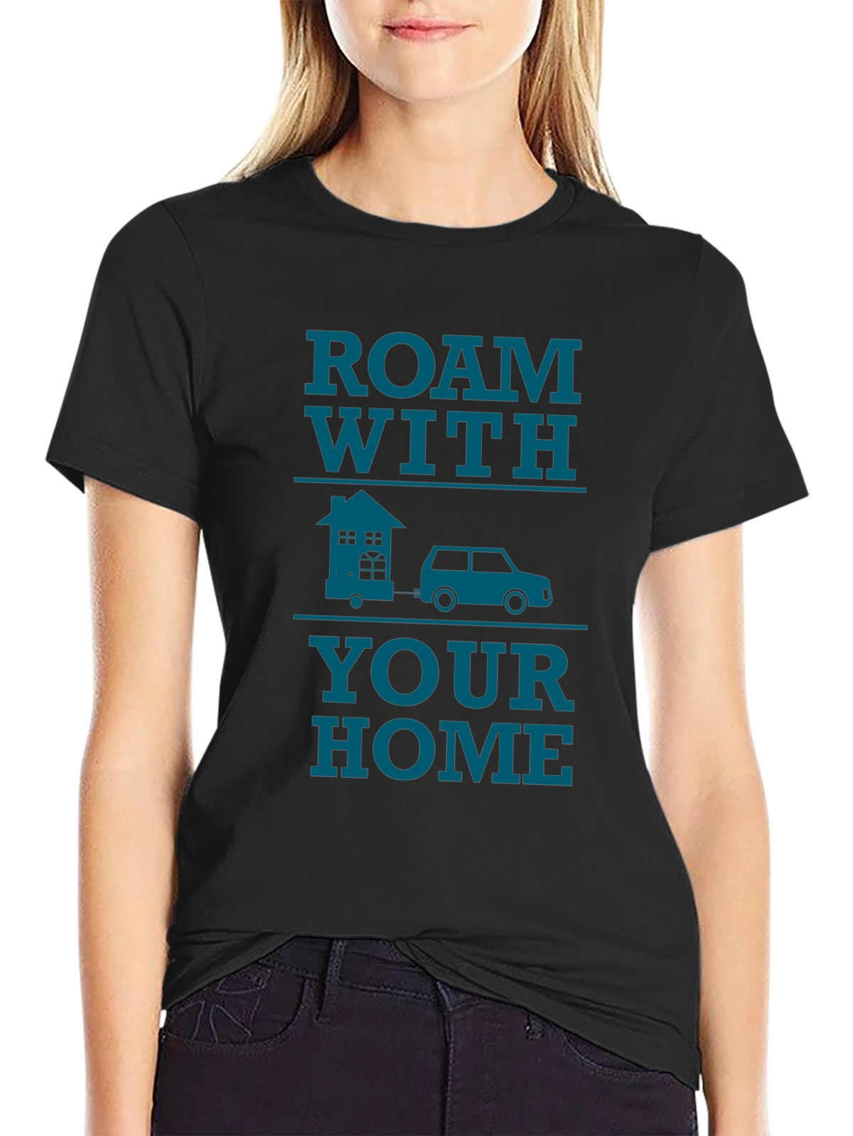 Roam With Your Home Graphic T-Shirt