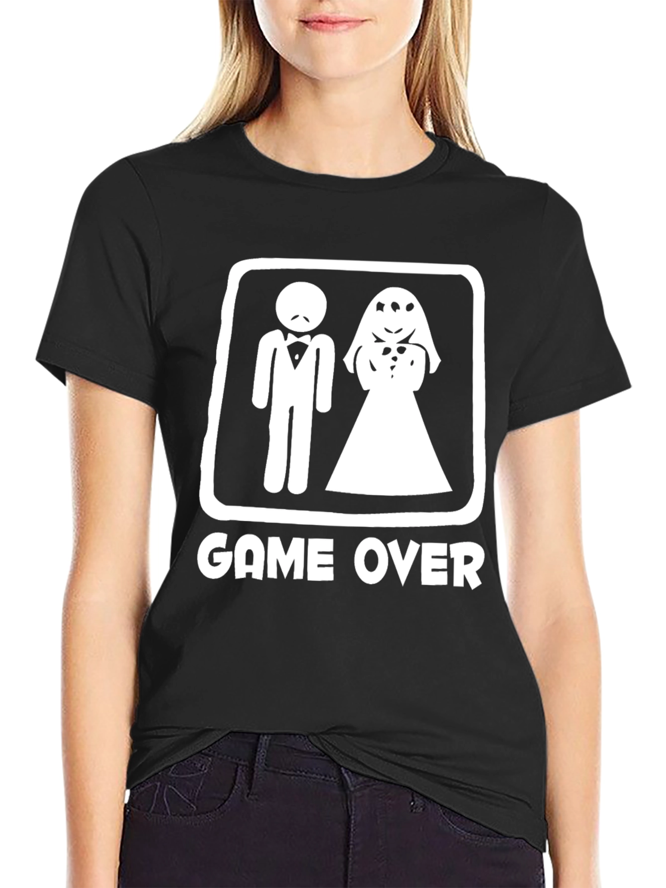 Game Over Wedding T-Shirt