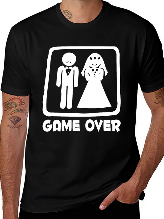 Game Over Wedding T-Shirt