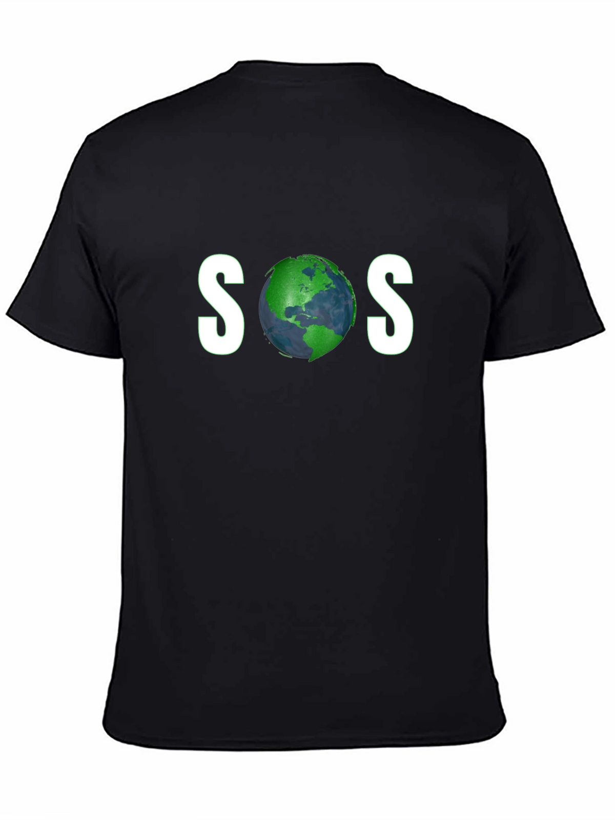 SOS Earth Graphic Tee - Save Our Planet T-Shirt