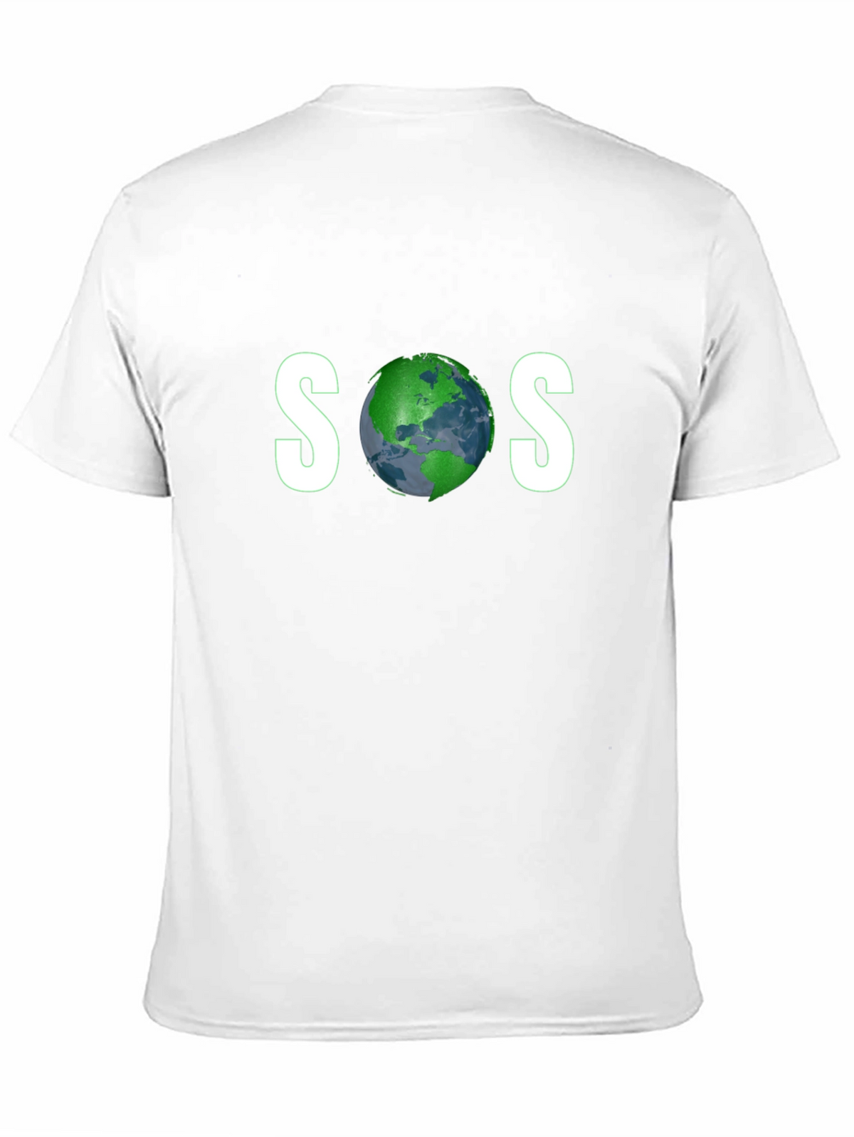 SOS Earth Graphic Tee - Save Our Planet T-Shirt
