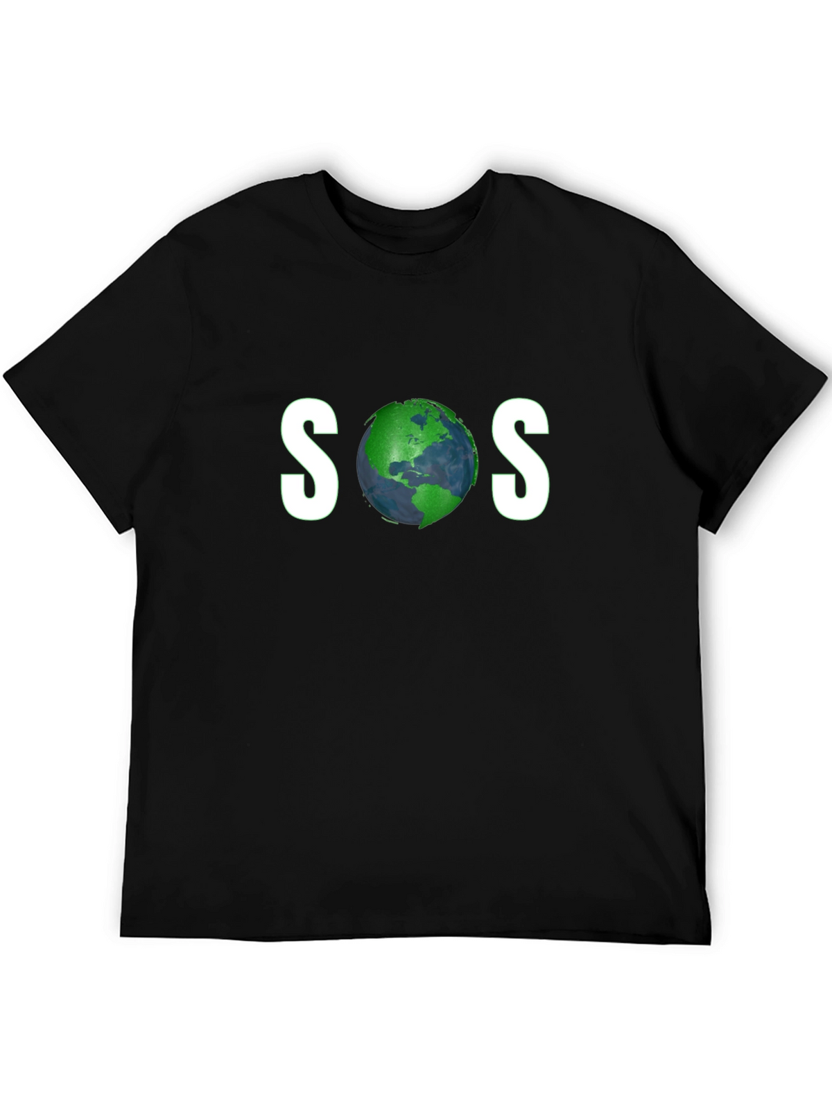 SOS Earth Graphic Tee - Save Our Planet T-Shirt