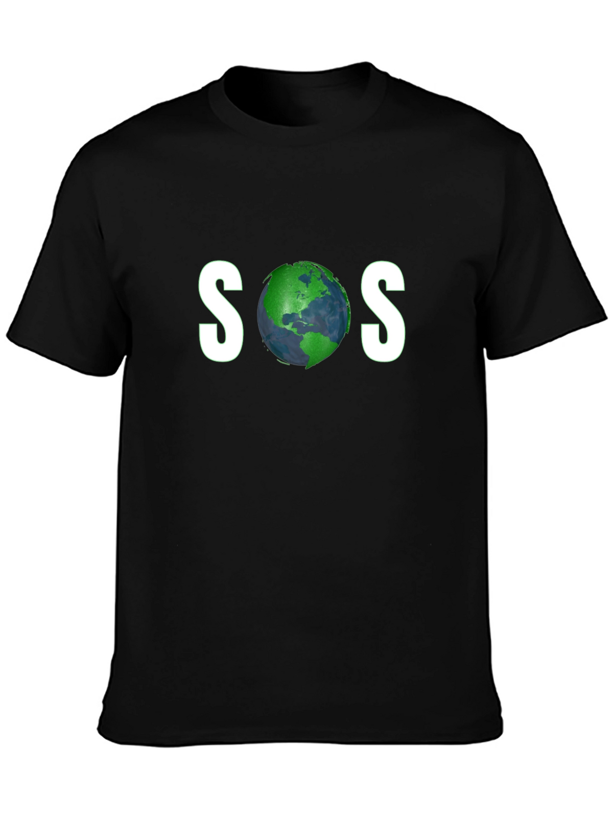 SOS Earth Graphic Tee - Save Our Planet T-Shirt