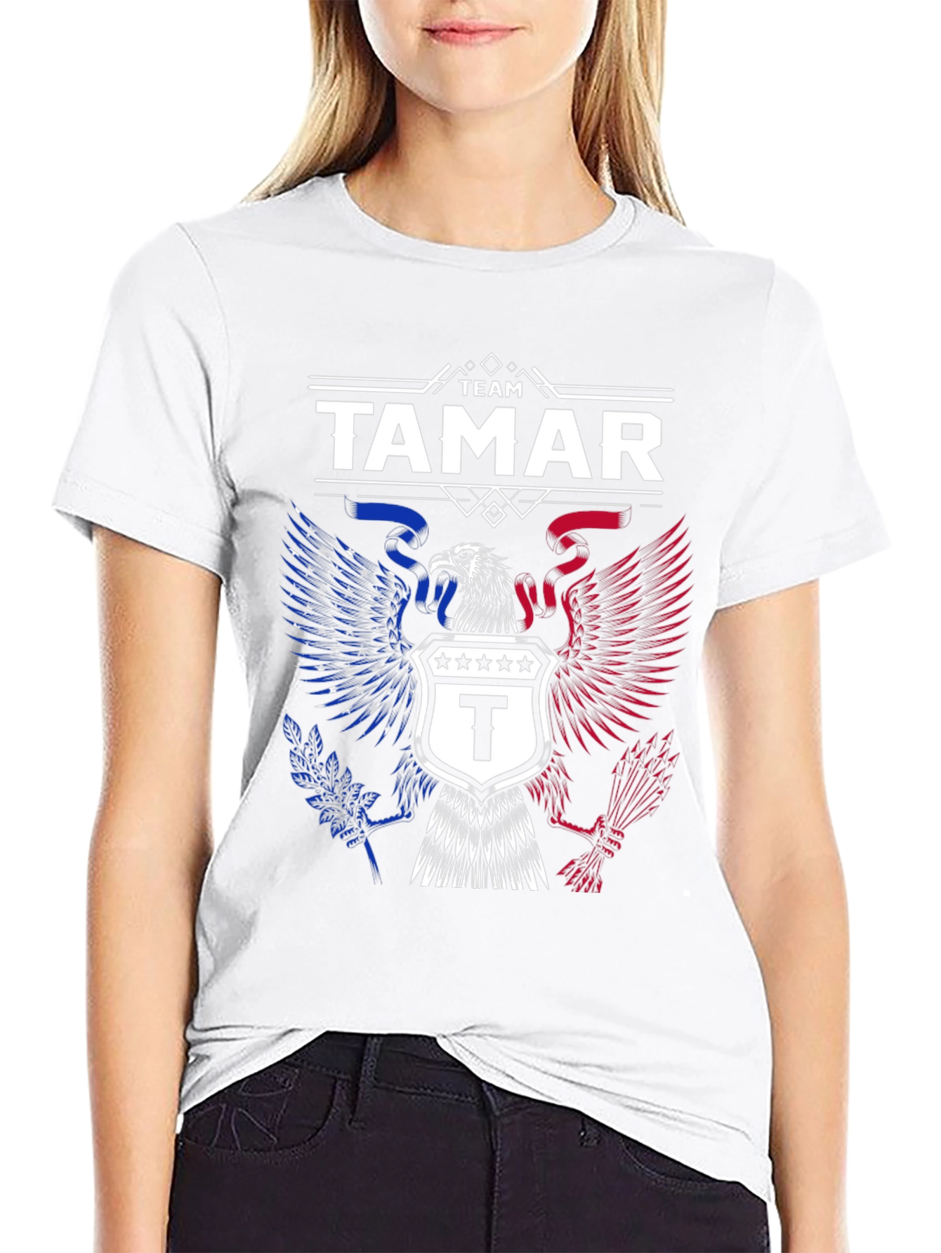 Team Tamar Patriotic Eagle T-Shirt
