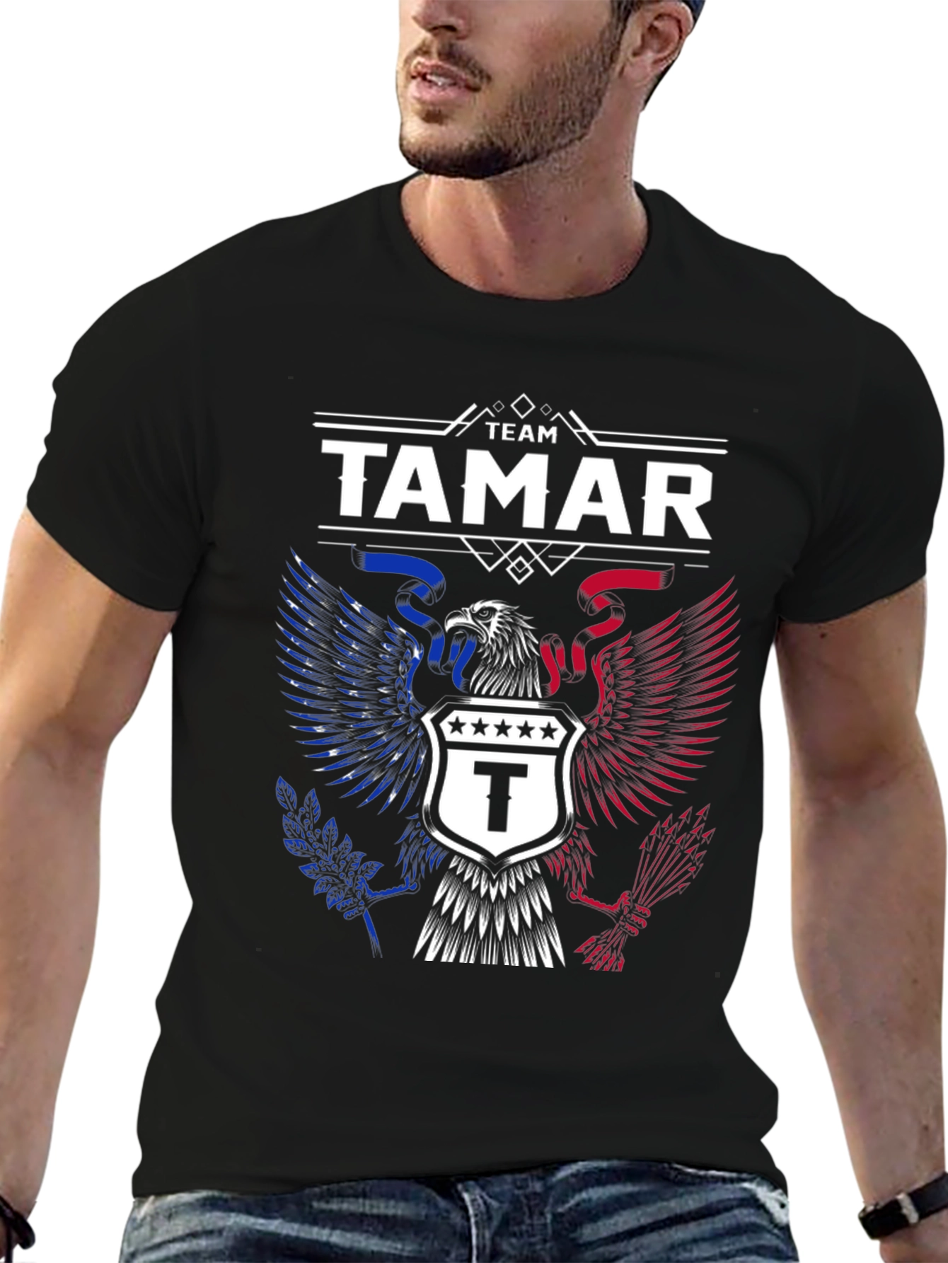 Team Tamar Patriotic Eagle T-Shirt