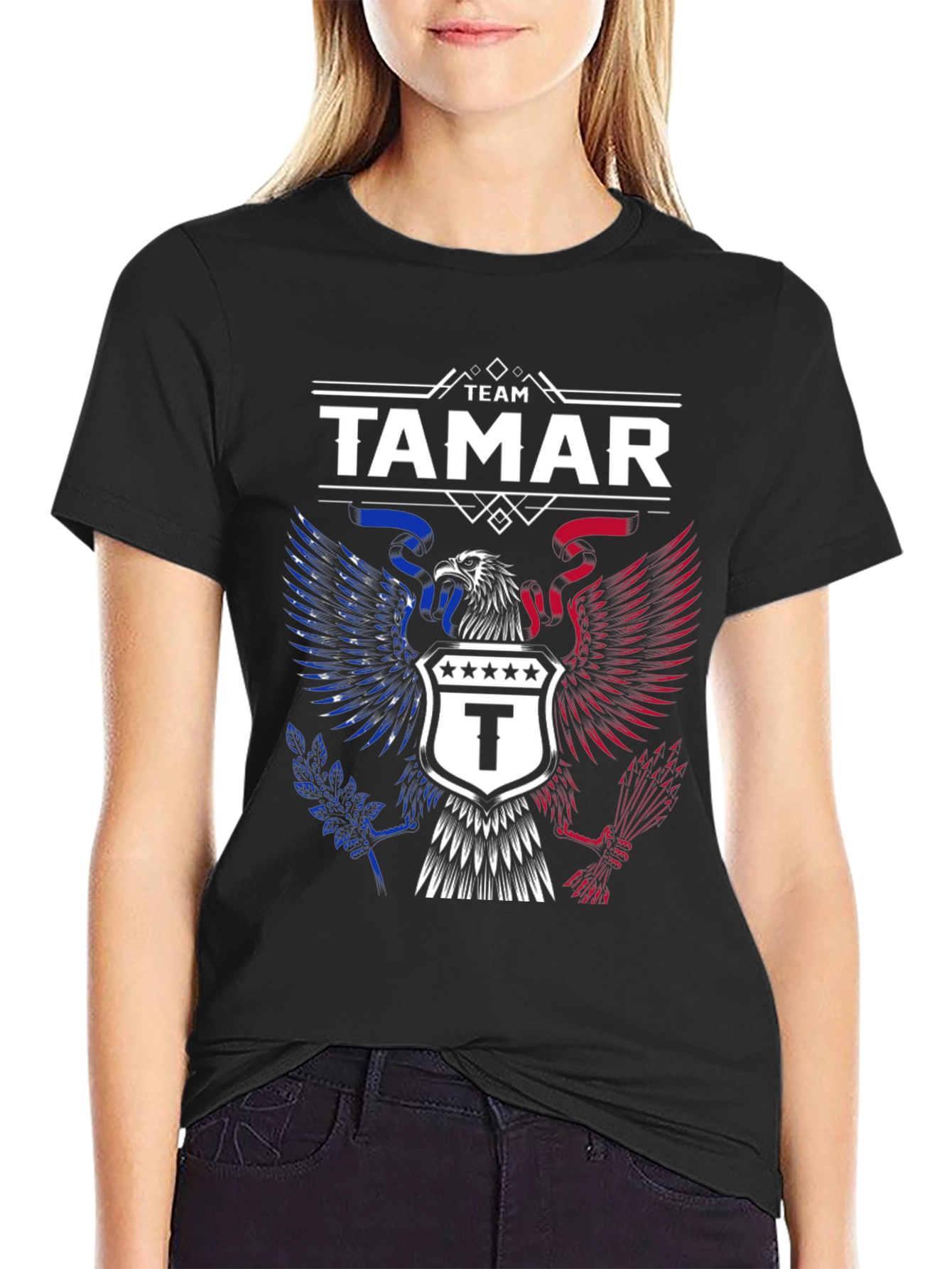 Team Tamar Patriotic Eagle T-Shirt