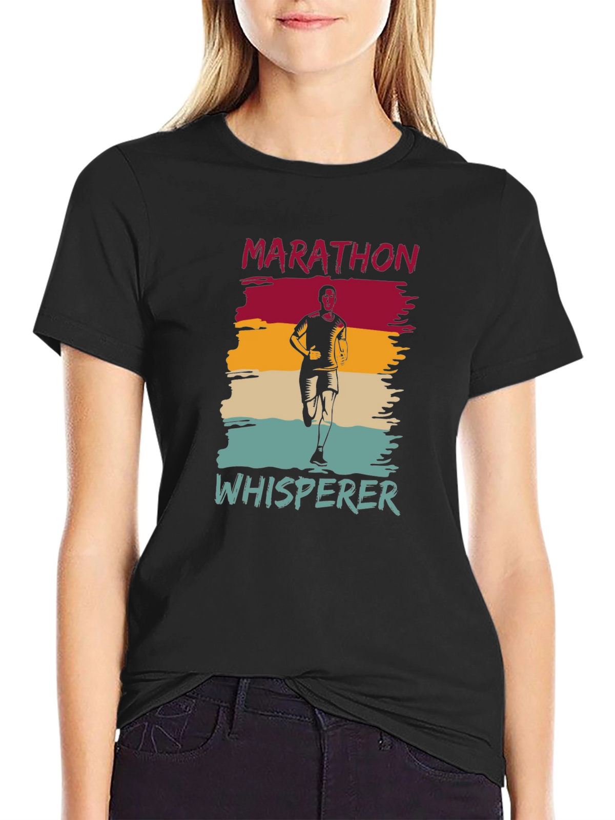 Marathon Whisperer Graphic T-Shirt for Runners