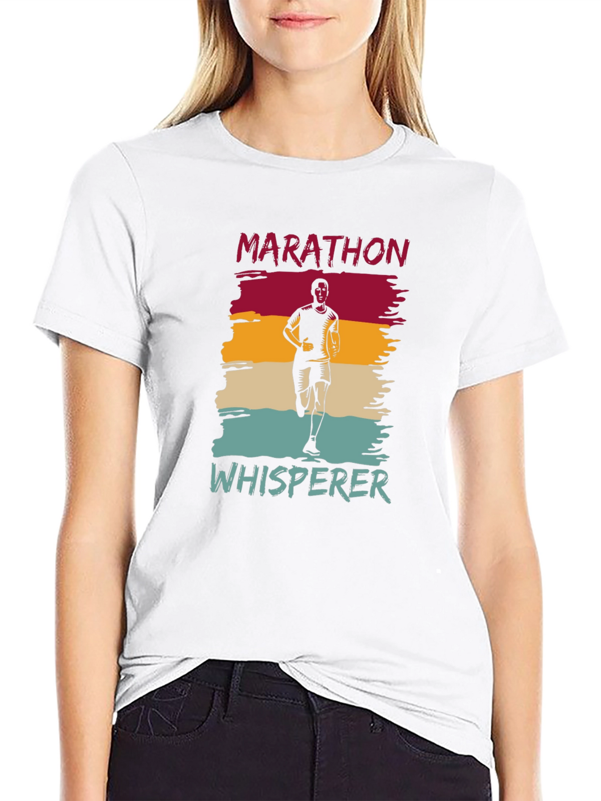 Marathon Whisperer Graphic T-Shirt for Runners