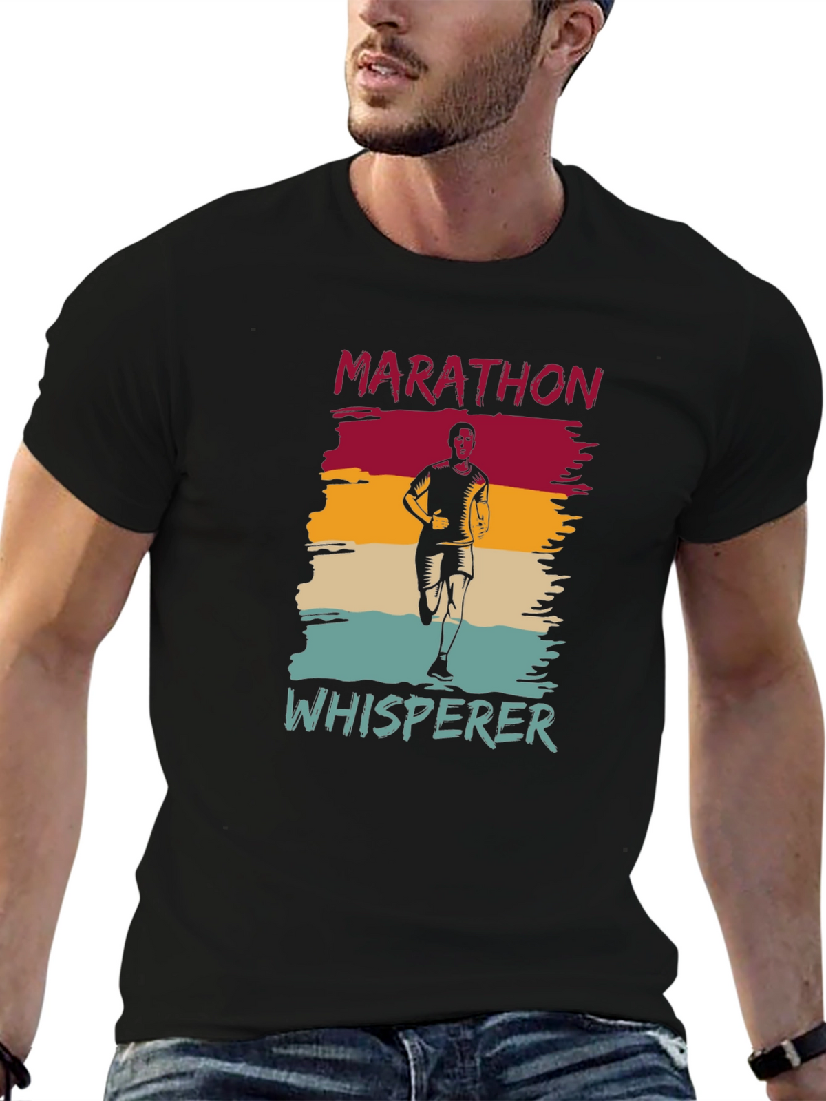 Marathon Whisperer Graphic T-Shirt for Runners