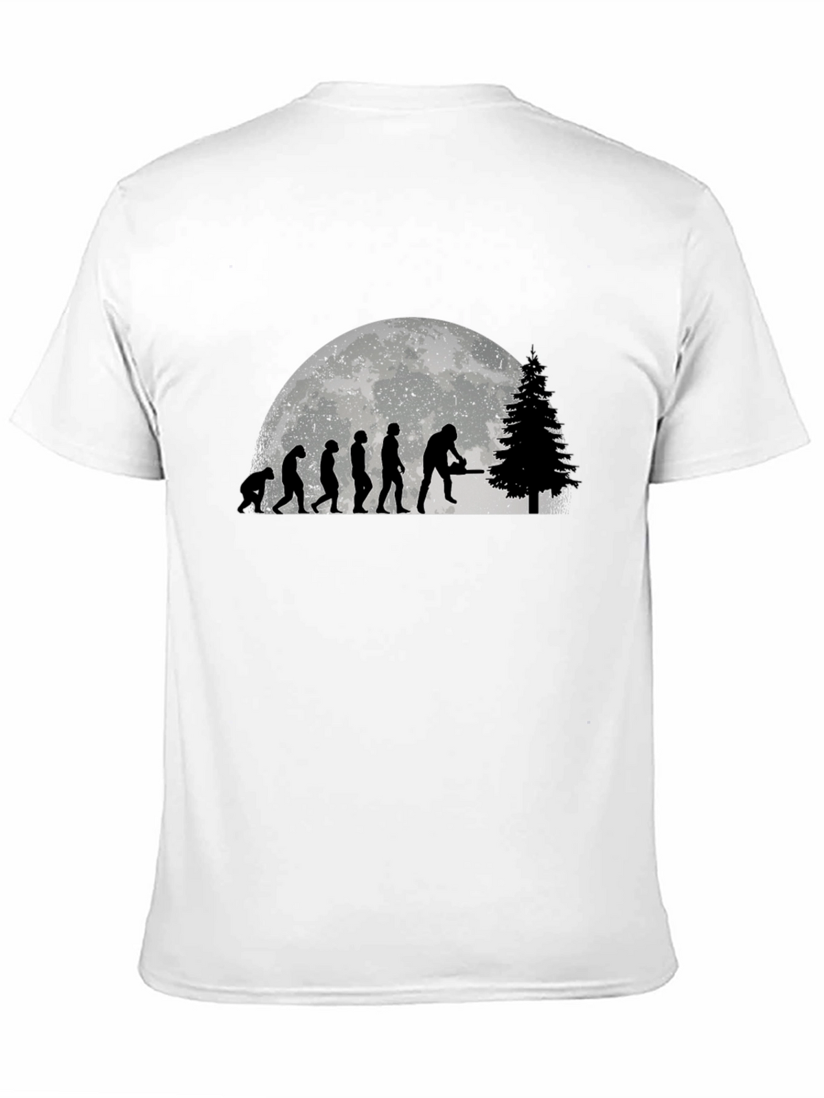 Evolution Chainsaw Tree Felling T-Shirt