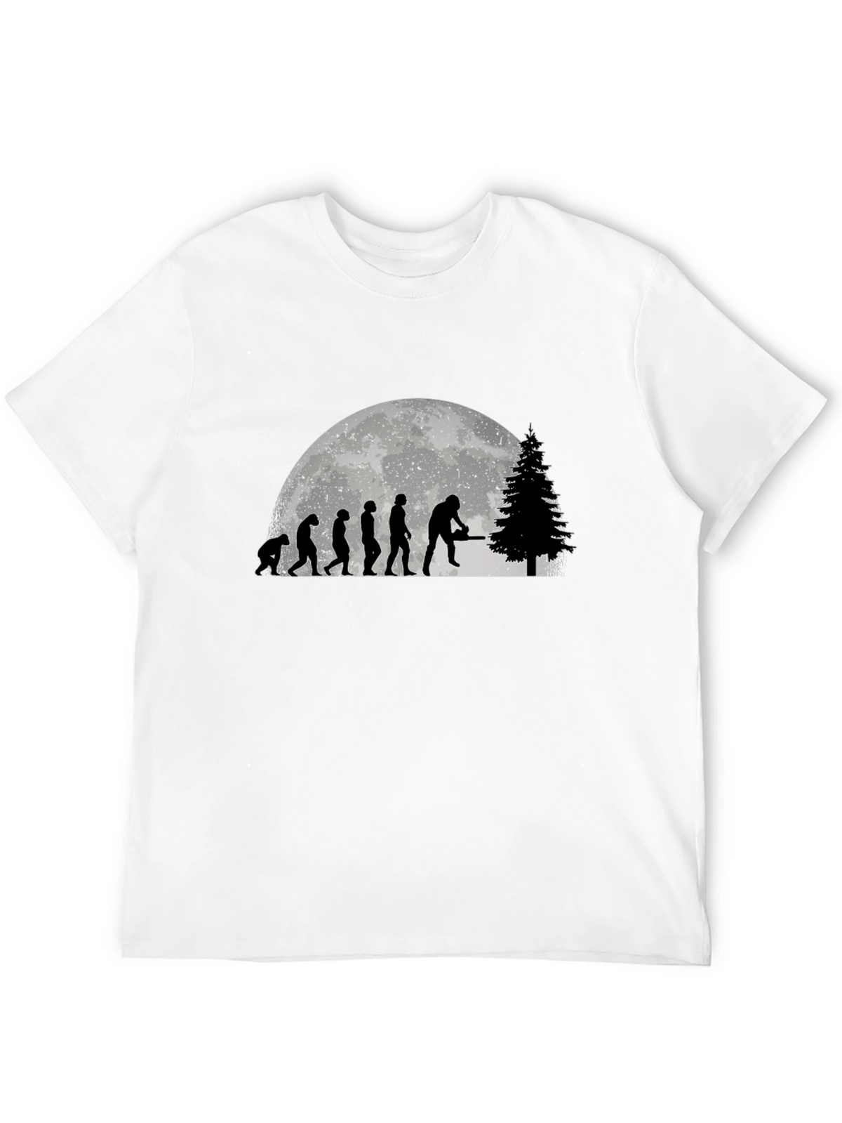 Evolution Chainsaw Tree Felling T-Shirt