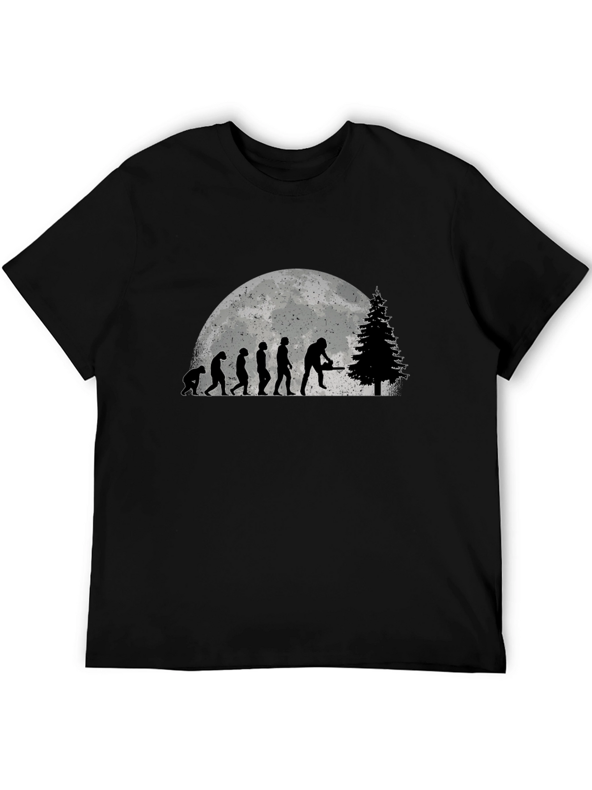 Evolution Chainsaw Tree Felling T-Shirt