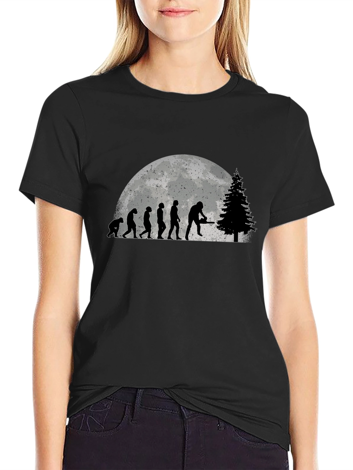Evolution Chainsaw Tree Felling T-Shirt
