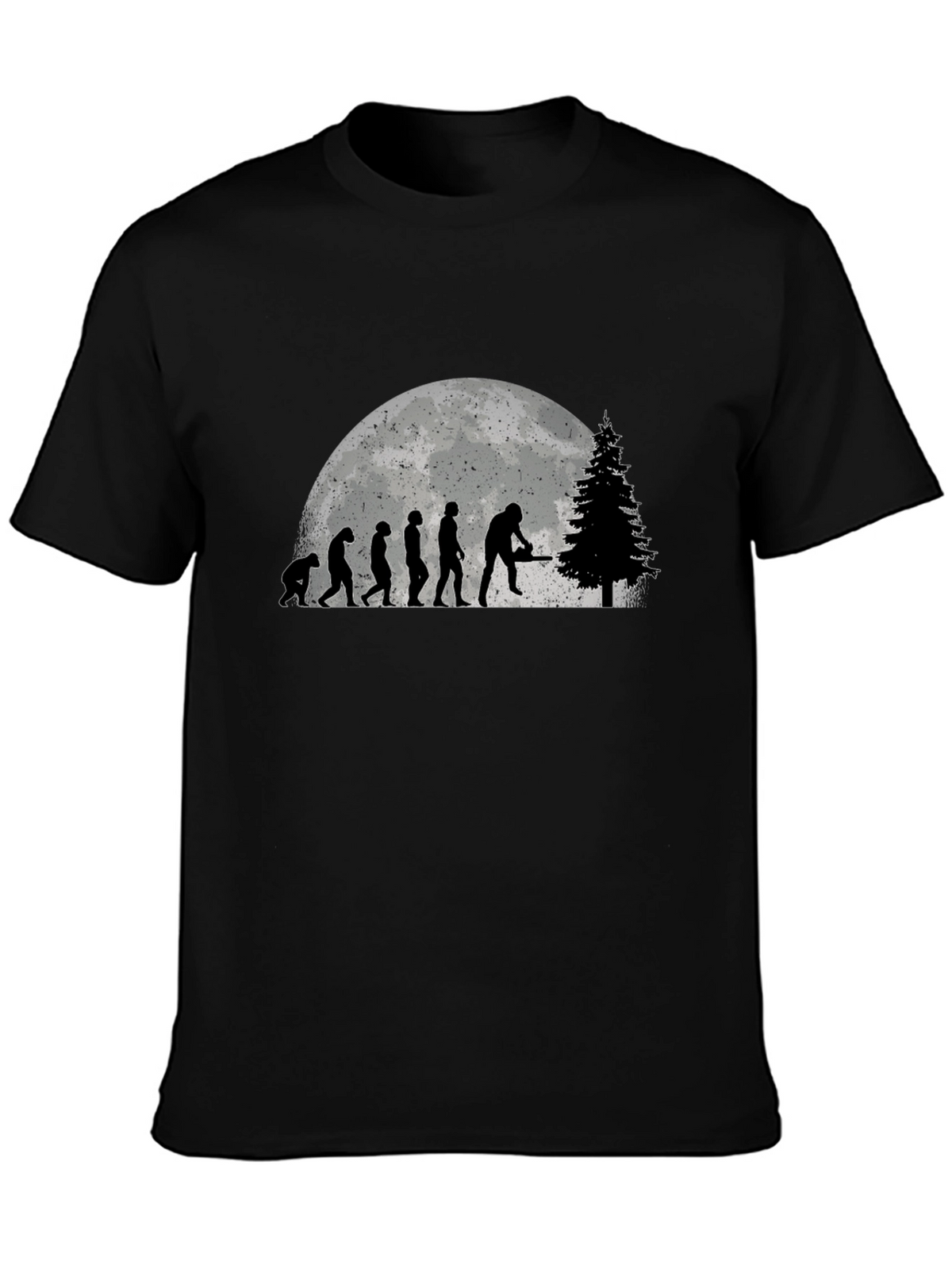 Evolution Chainsaw Tree Felling T-Shirt