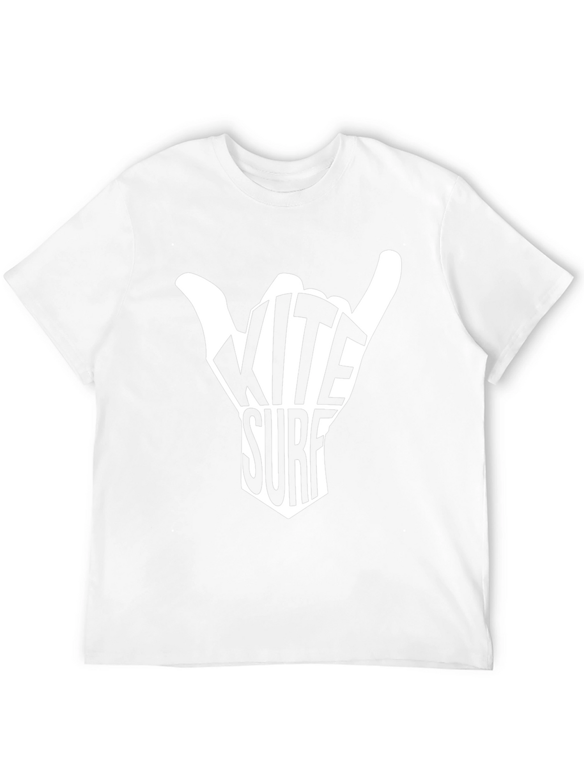 Kite Surf Graphic T-Shirt - Black