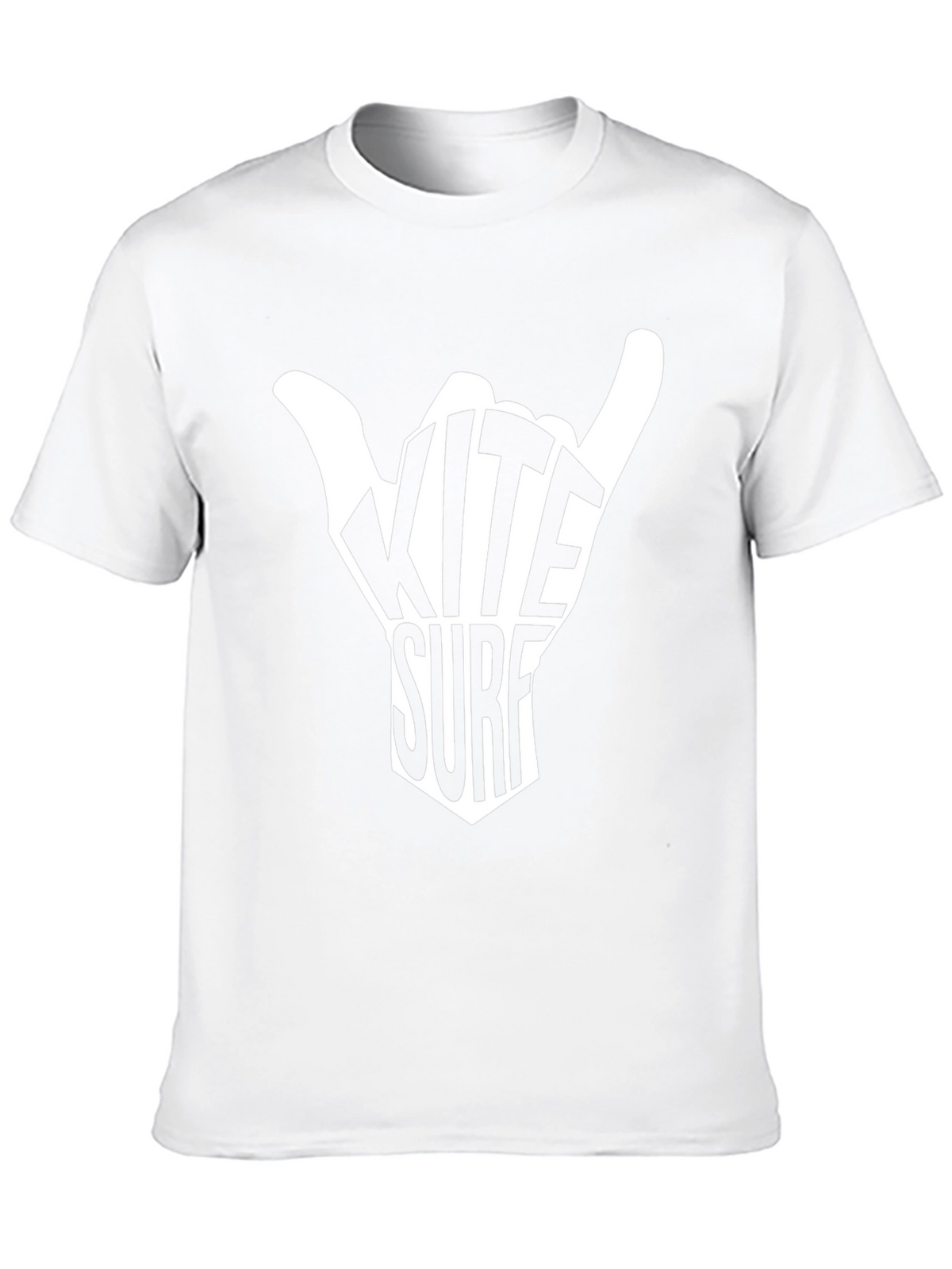 Kite Surf Graphic T-Shirt - Black