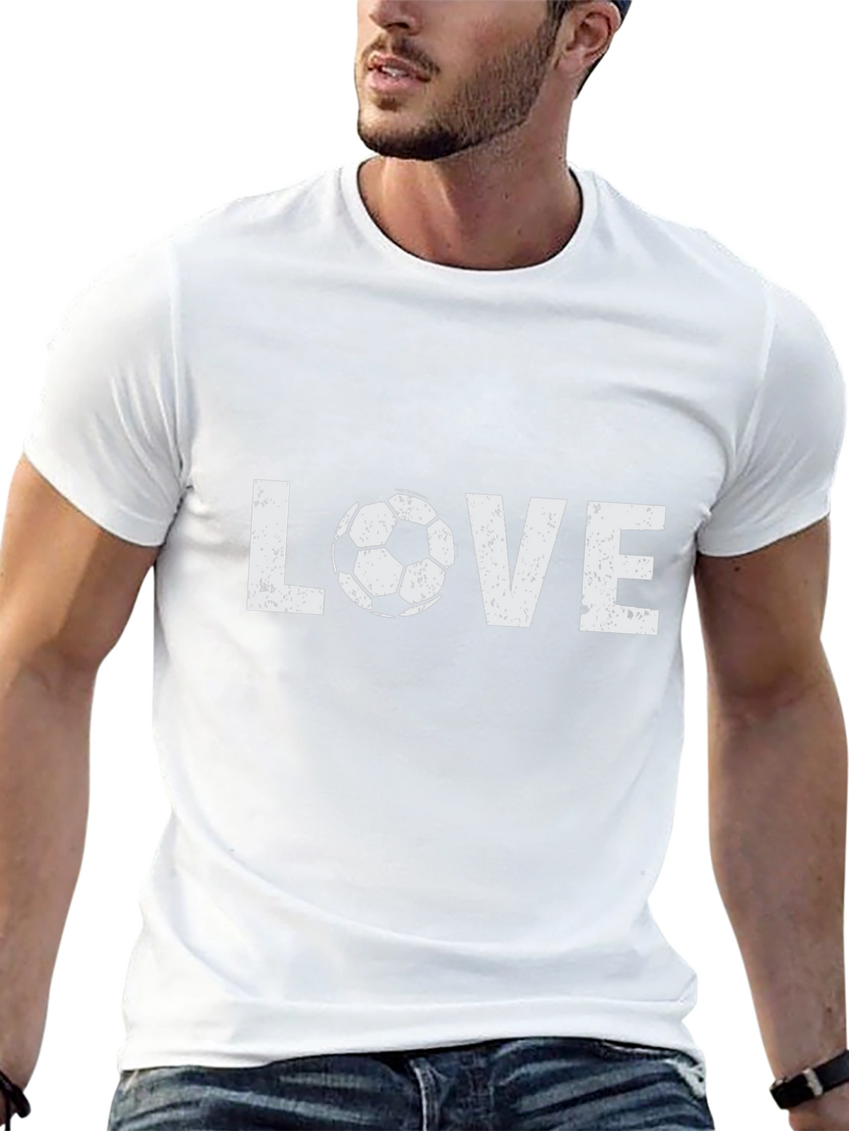 Soccer Love Graphic T-Shirt - Stylish & Comfortable
