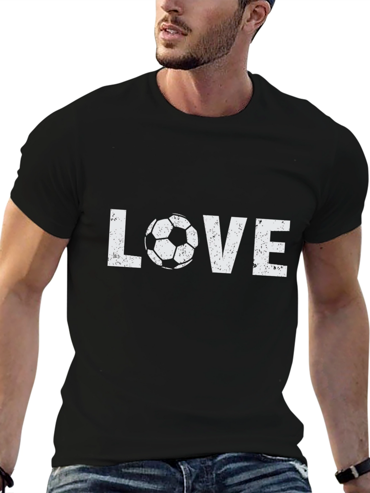 Soccer Love Graphic T-Shirt - Stylish & Comfortable