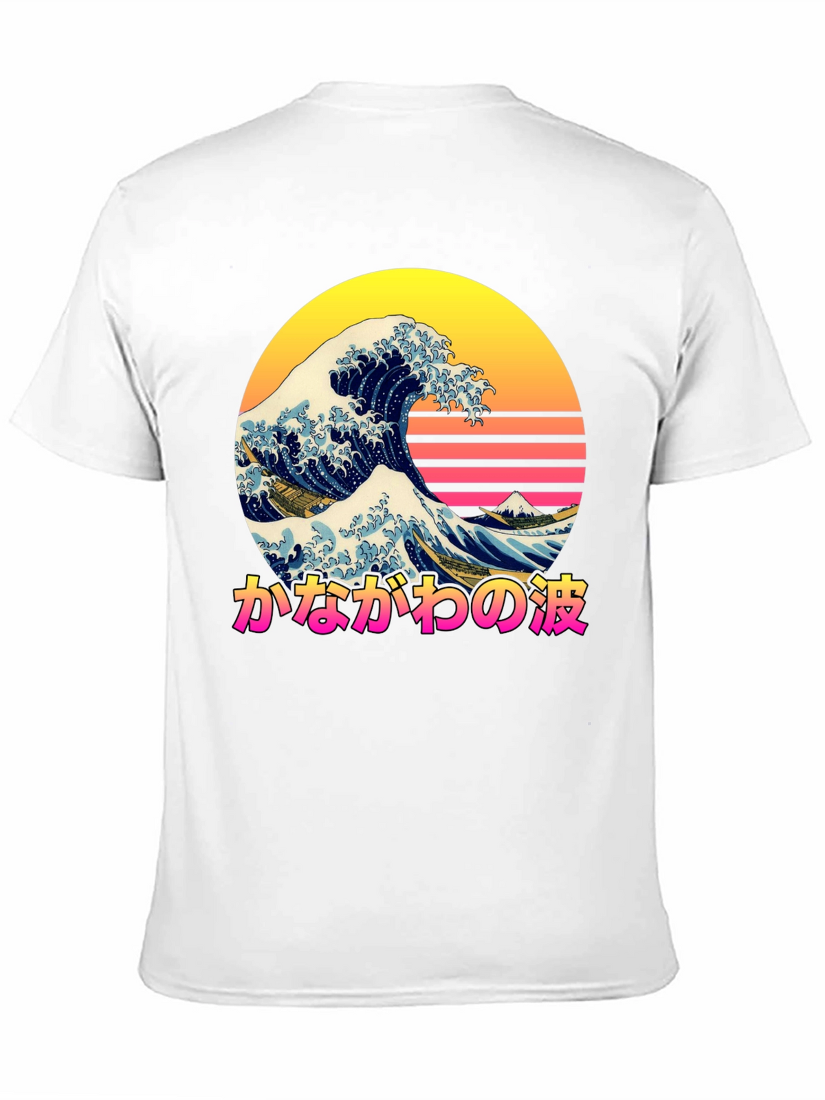 Great Wave Kanagawa T-Shirt Retro Wave Tee