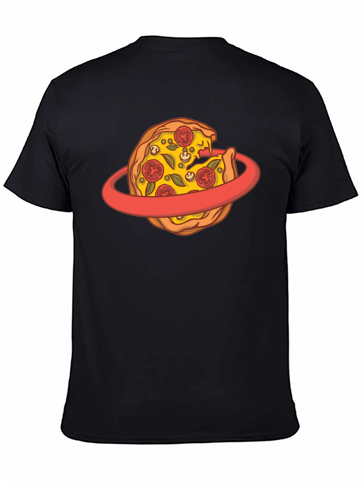 Pizza Planet T-Shirt - Black Cotton Graphic Tee