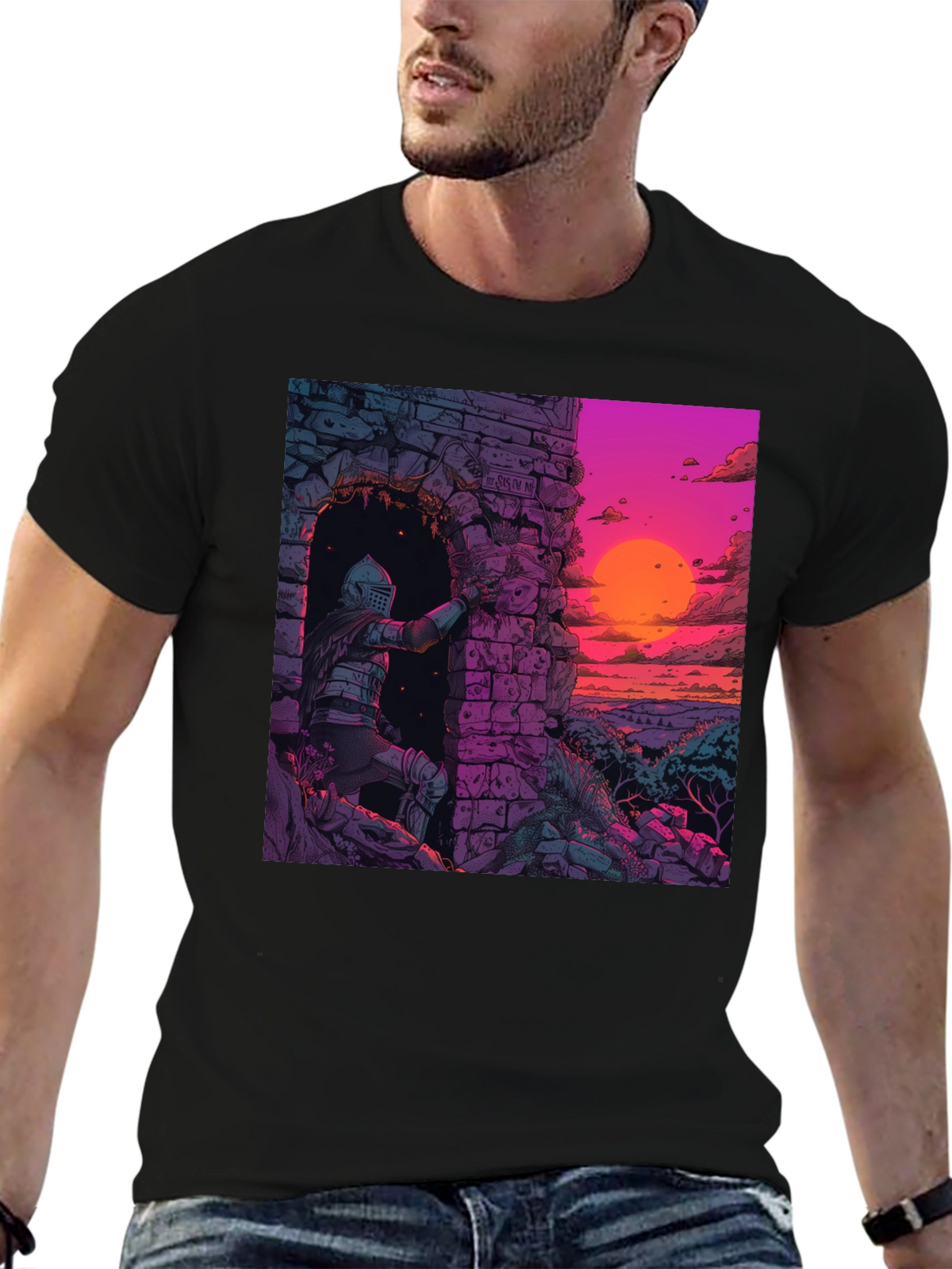 Knight in Shining Armor Graphic Tee