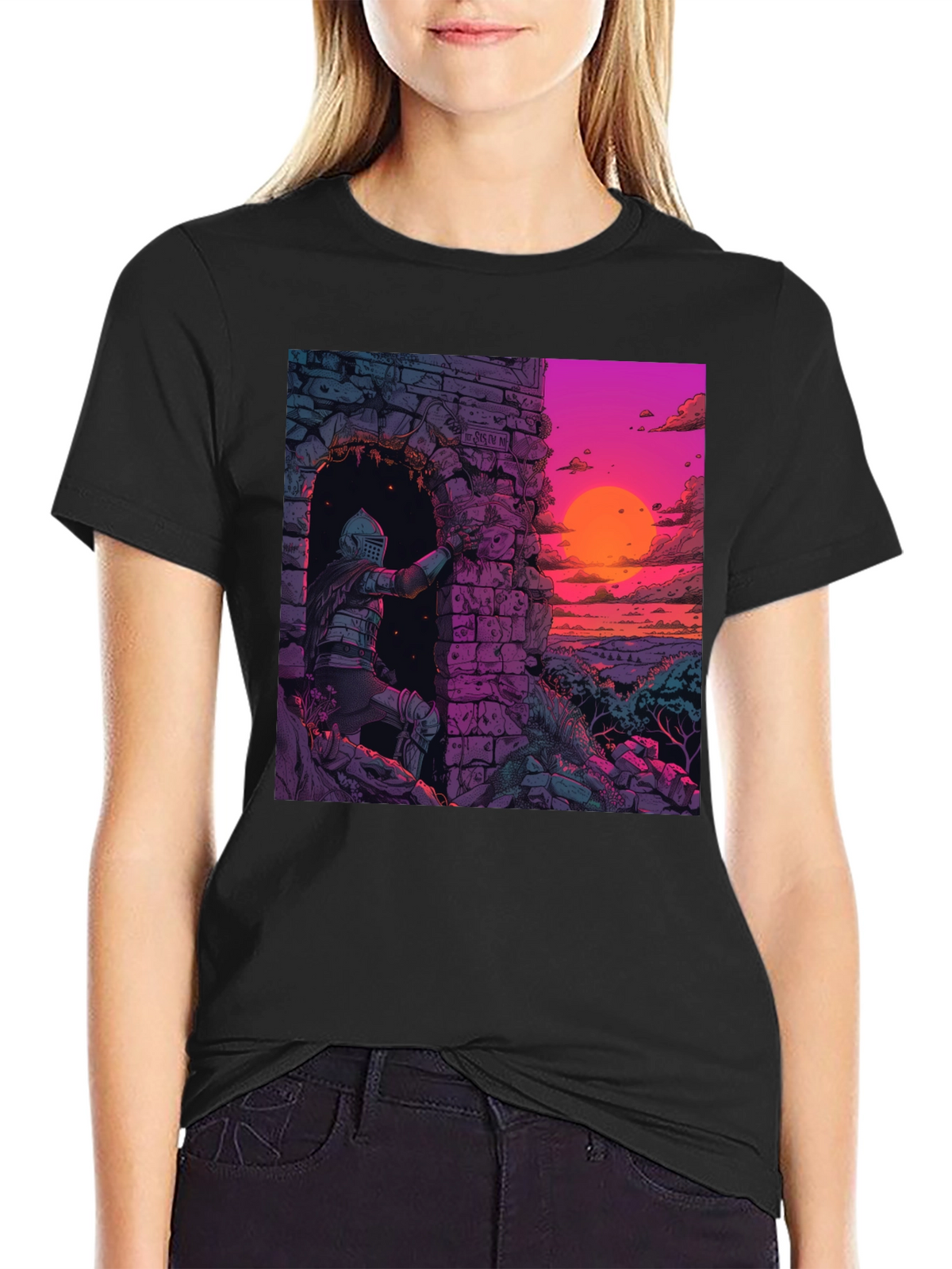Knight in Shining Armor Graphic Tee