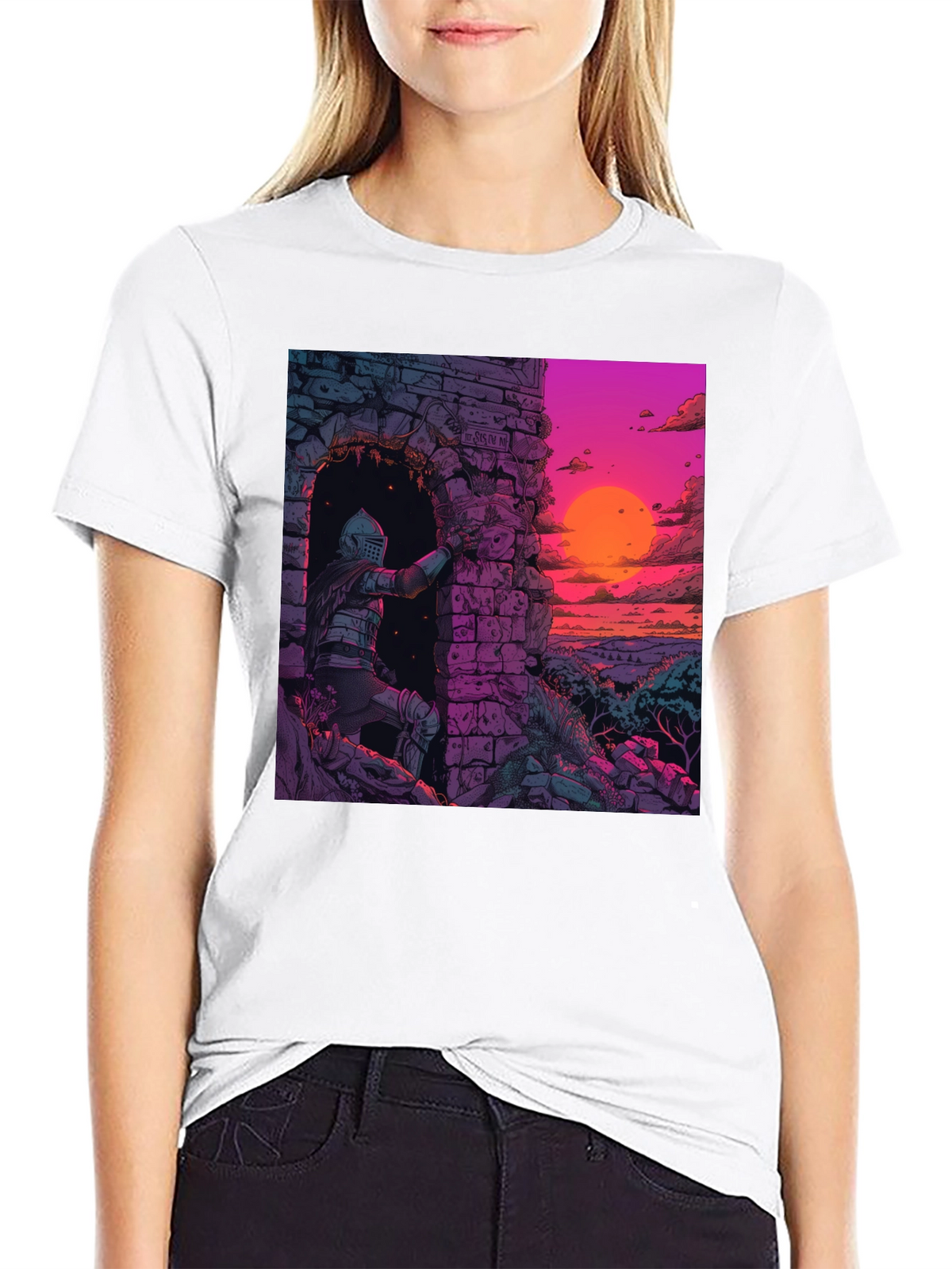 Knight in Shining Armor Graphic Tee