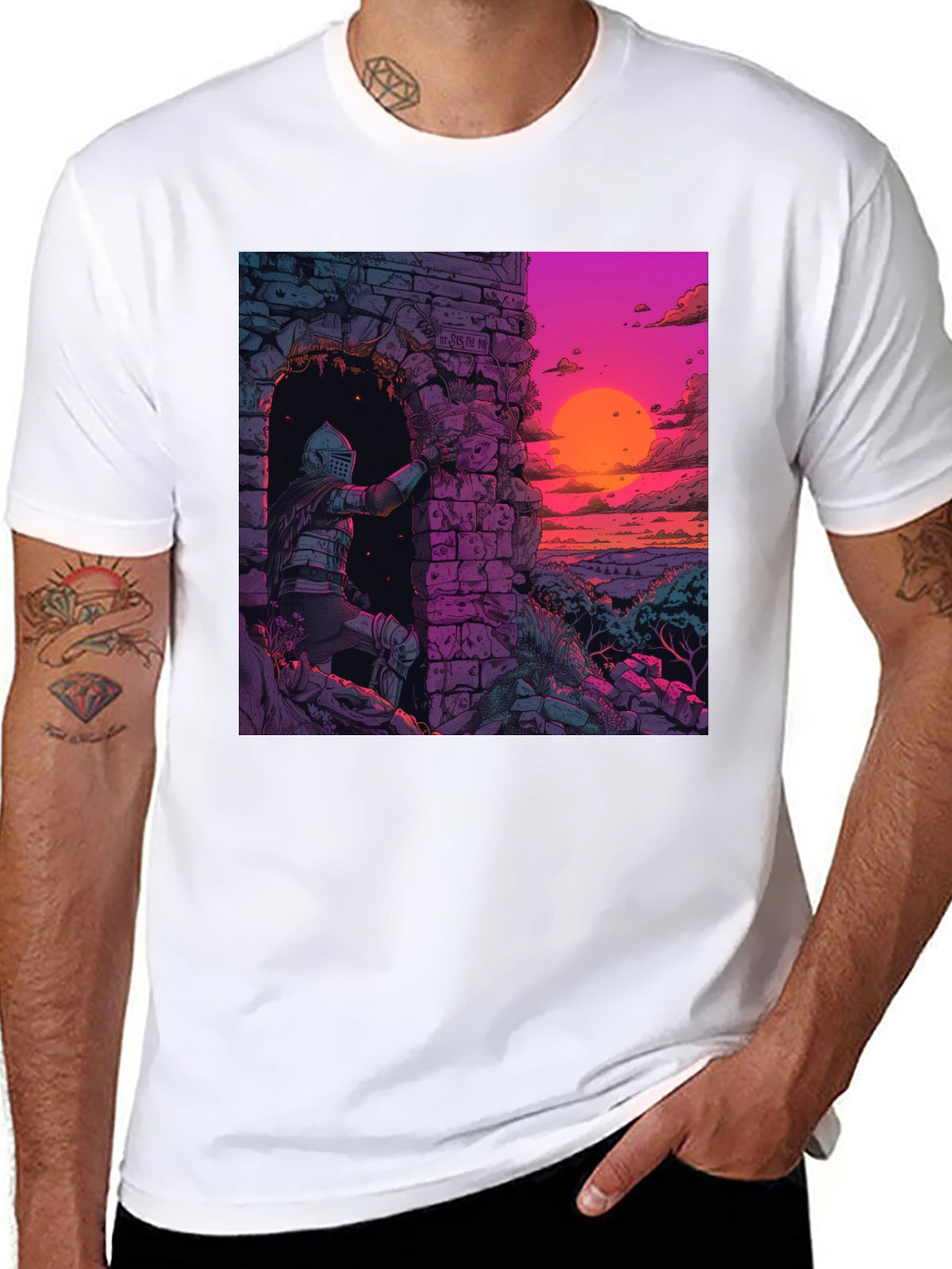Knight in Shining Armor Graphic Tee