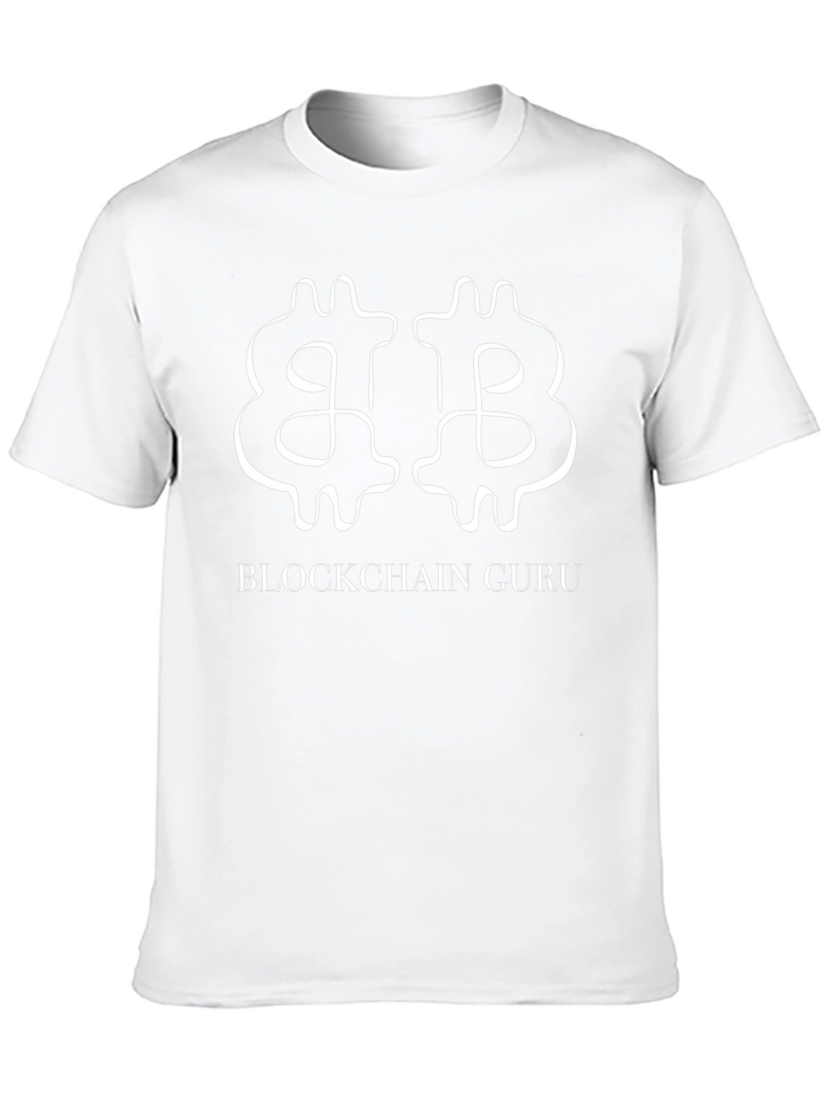 Blockchain Guru Graphic Tee - Crypto Inspired Fashion