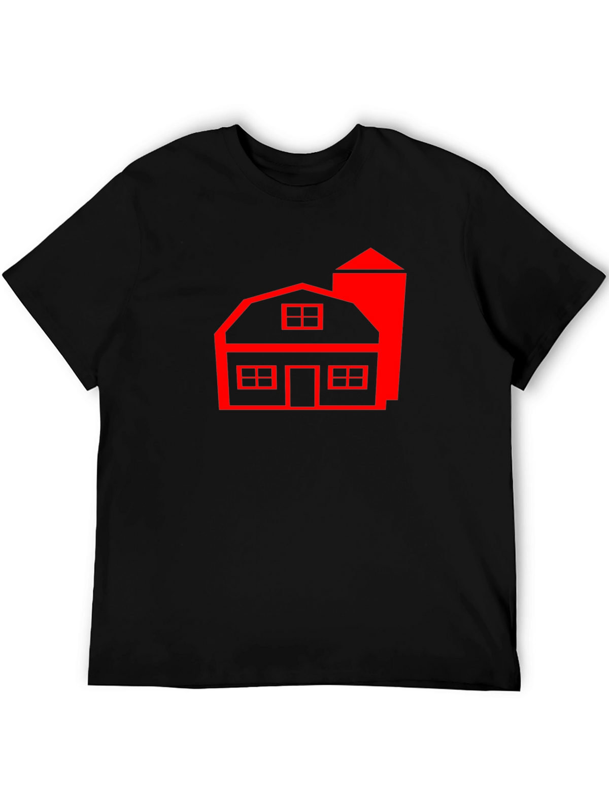 Red Barn Graphic T-Shirt - Classic Farm Style