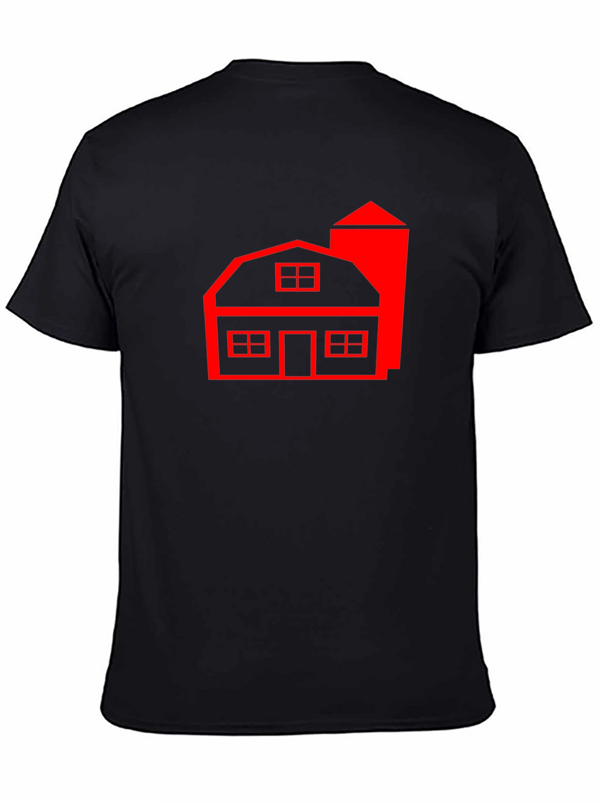 Red Barn Graphic T-Shirt - Classic Farm Style