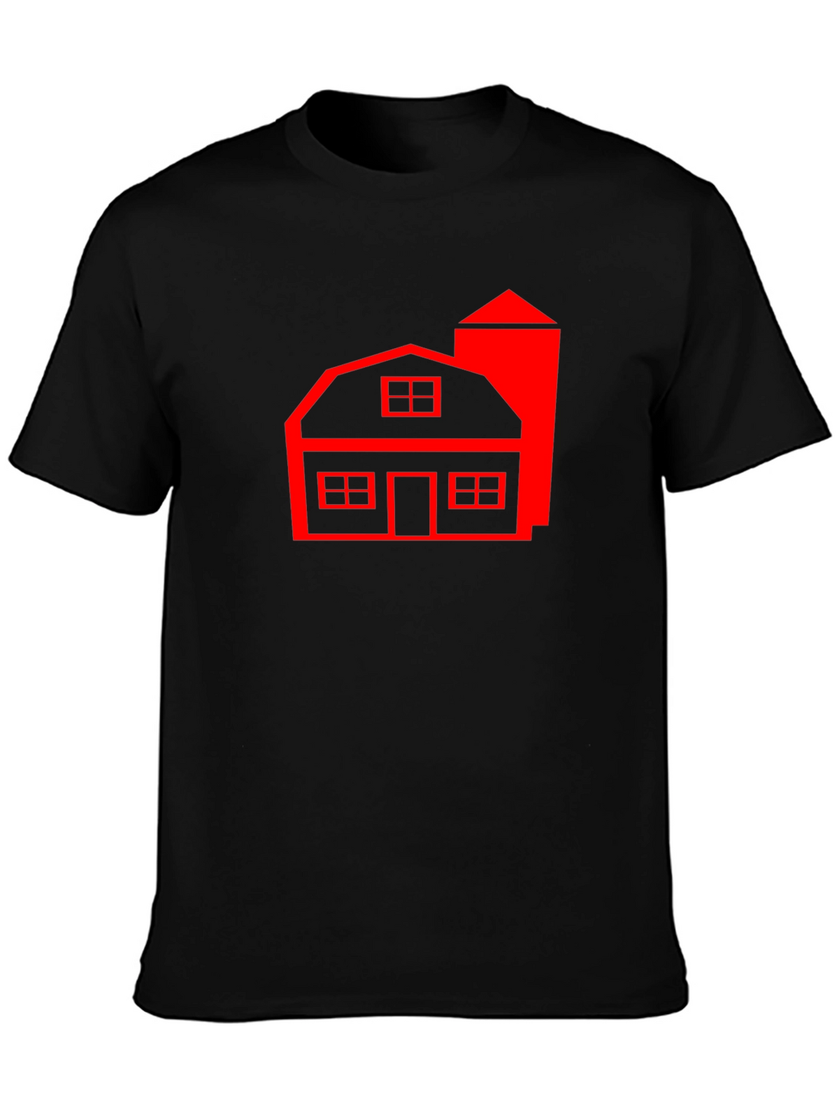 Red Barn Graphic T-Shirt - Classic Farm Style