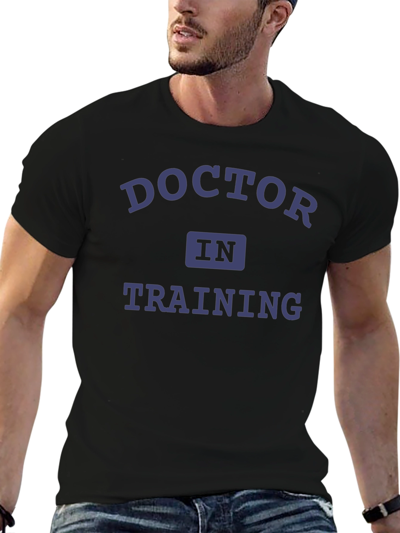 Doctor in Training Black T-Shirt