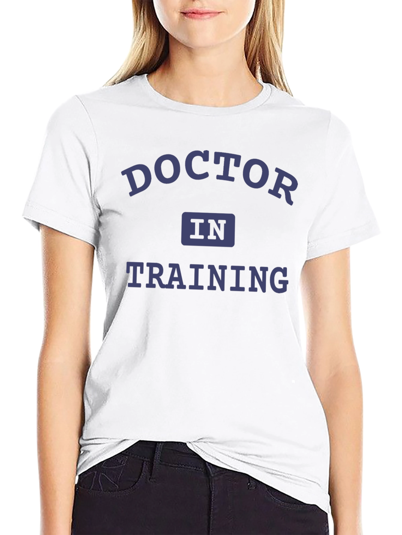 Doctor in Training Black T-Shirt