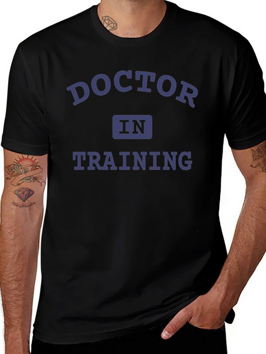Doctor in Training Black T-Shirt