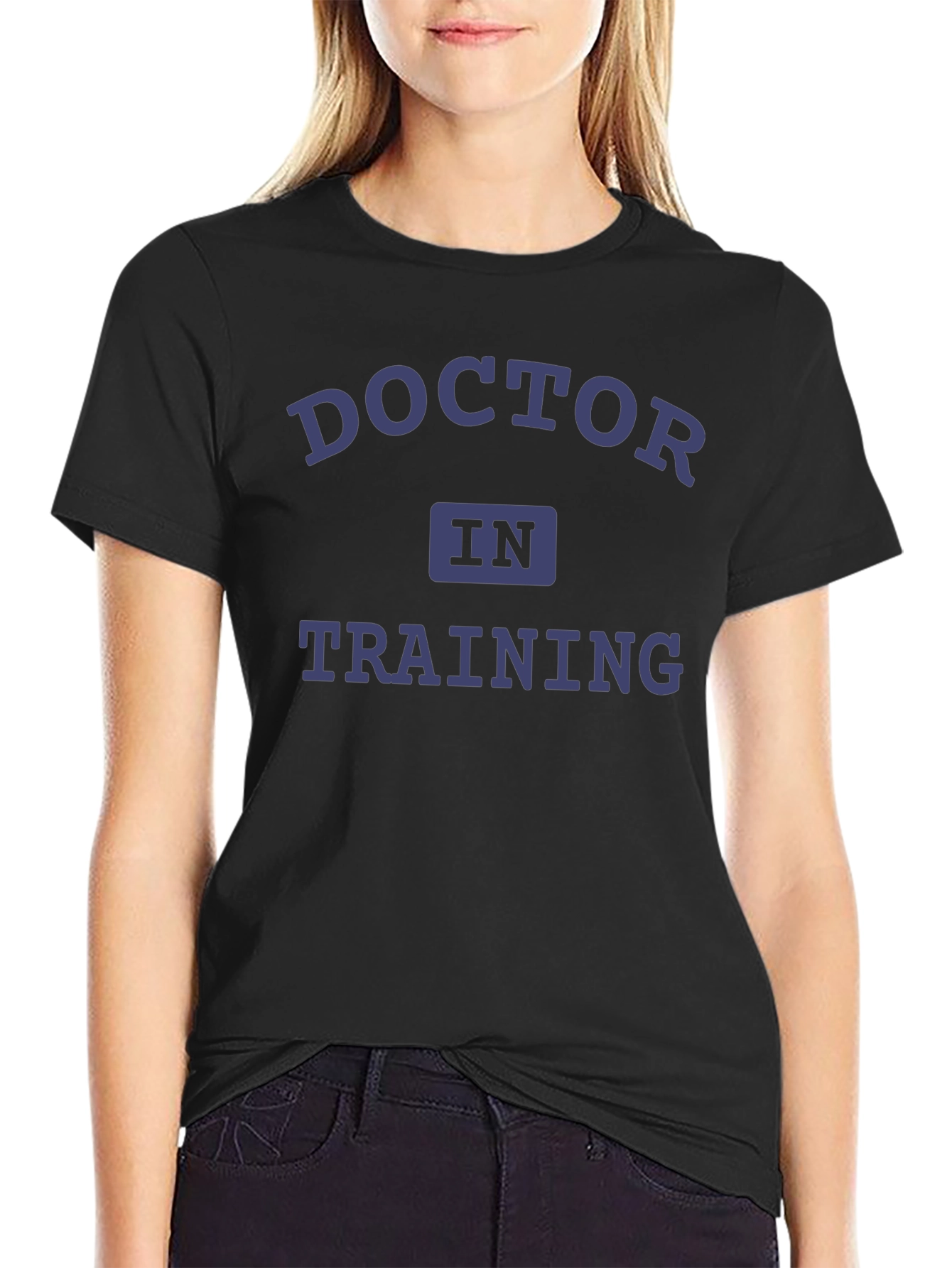 Doctor in Training Black T-Shirt