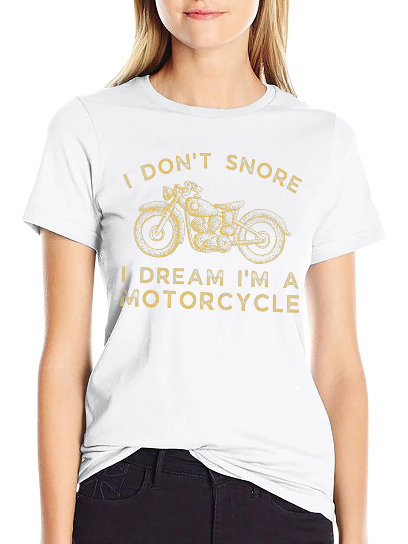 I Dont Snore Motorcycle T-Shirt