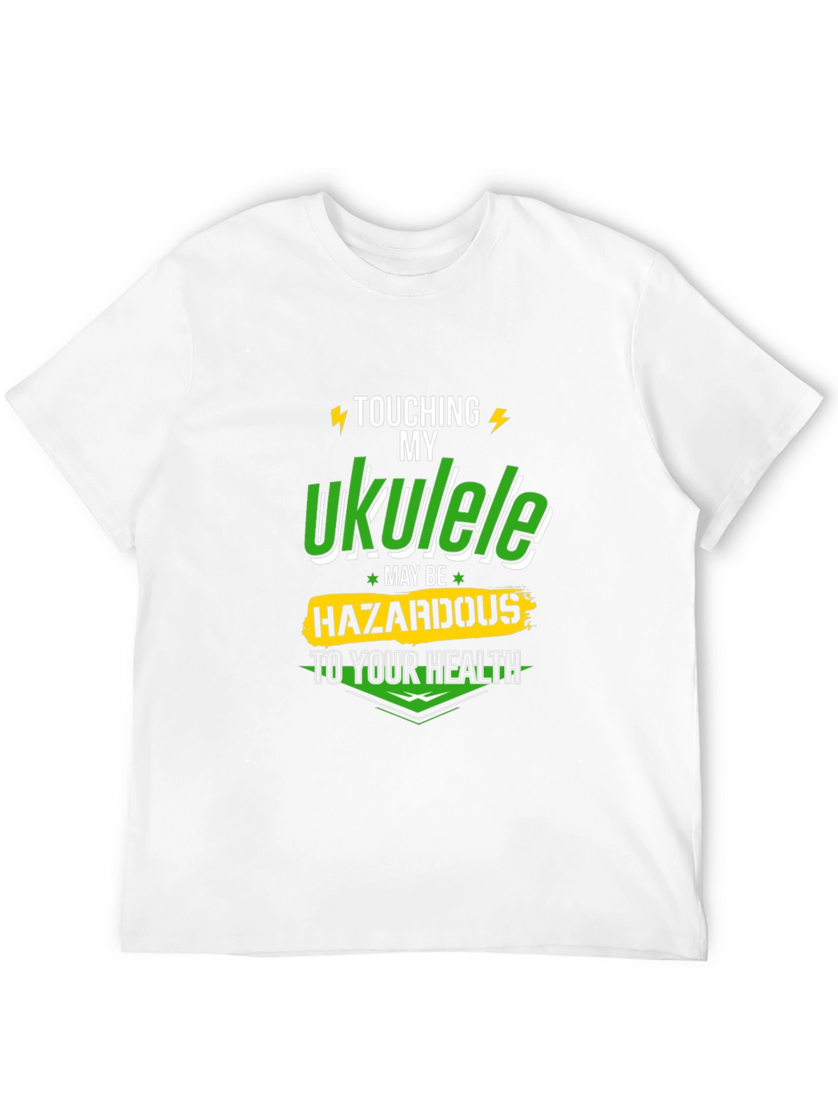 Ukulele Hazardous Graphic Tee