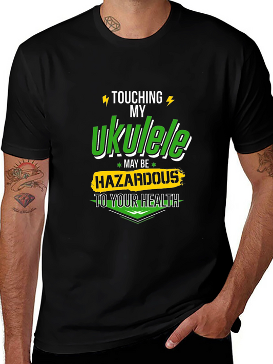 Ukulele Hazardous Graphic Tee