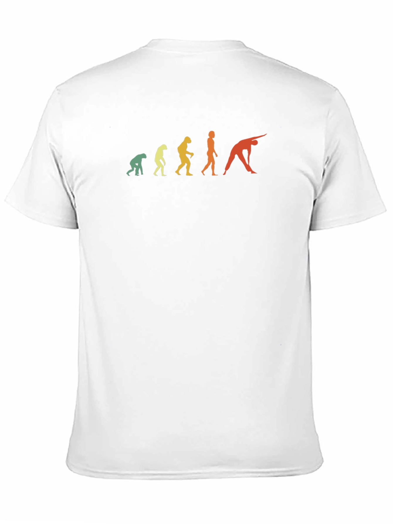 Evolution Yoga T-Shirt - Funny Human Pose Tee