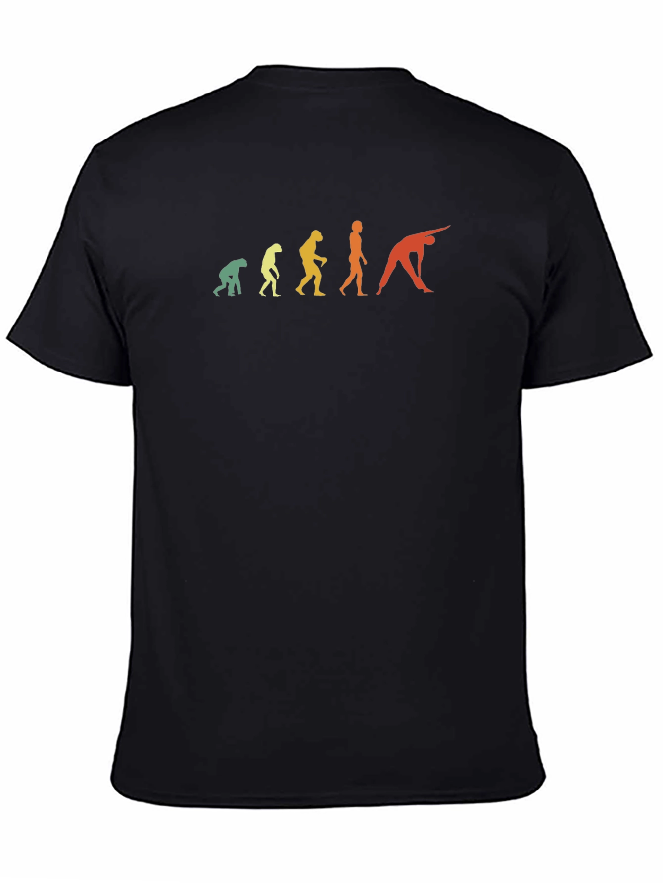 Evolution Yoga T-Shirt - Funny Human Pose Tee