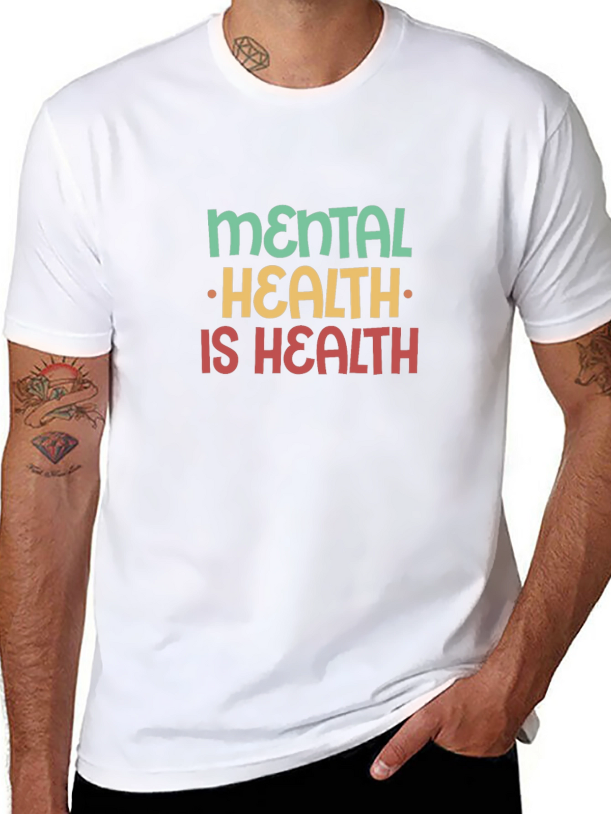 Mental Health Is Health Graphic Tee