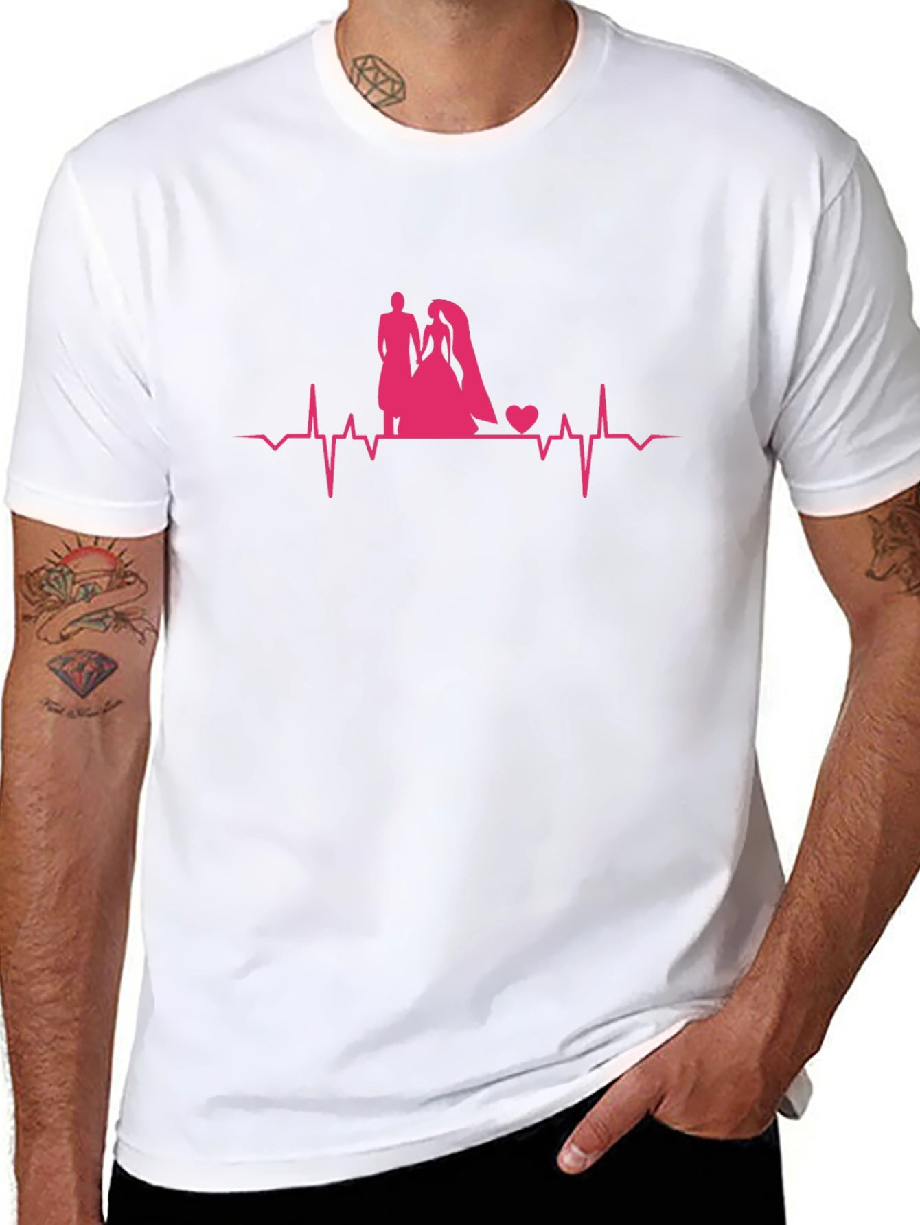 Wedding Heartbeat T-Shirt