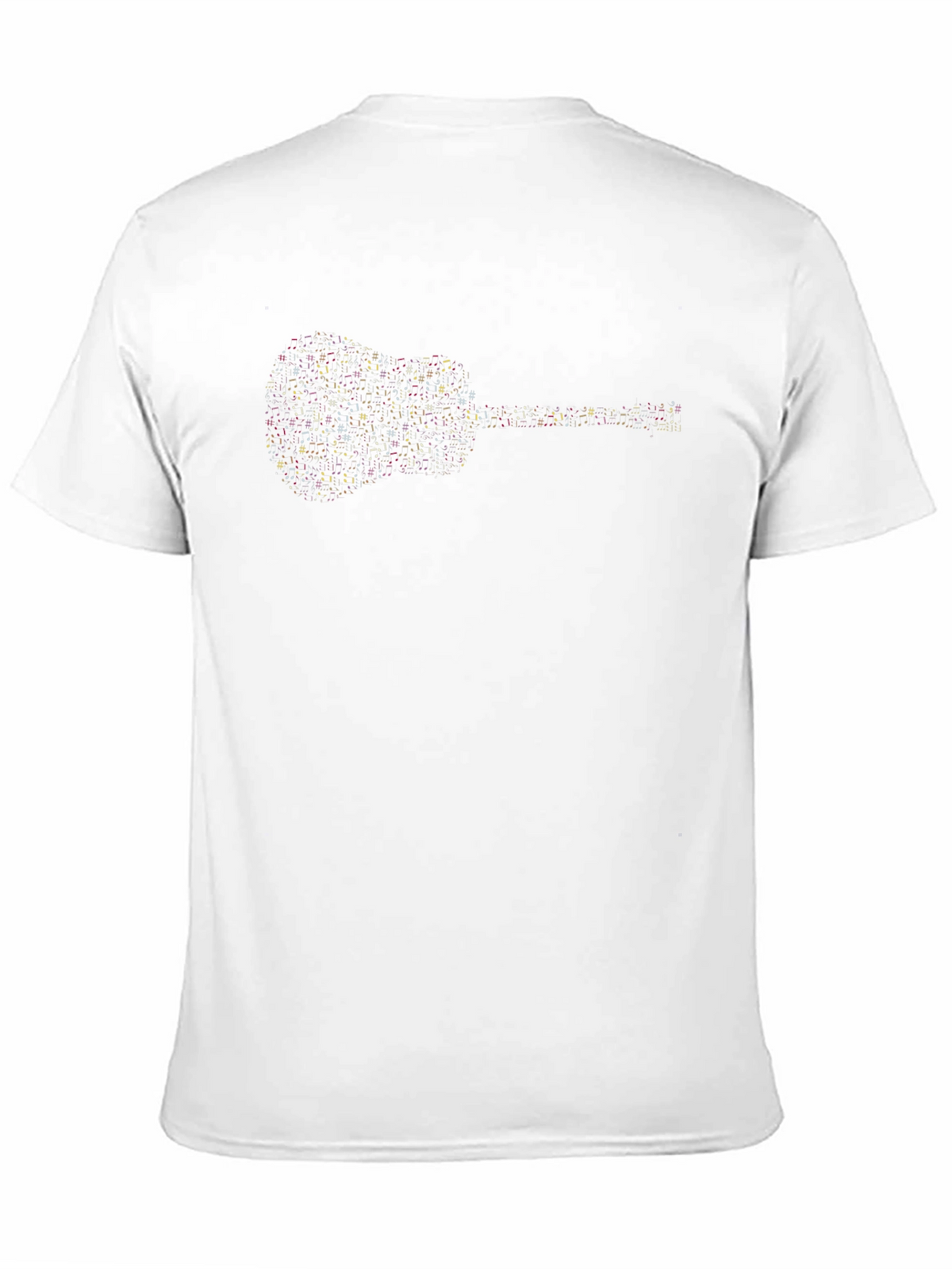 Guitar Graphic Black T-Shirt