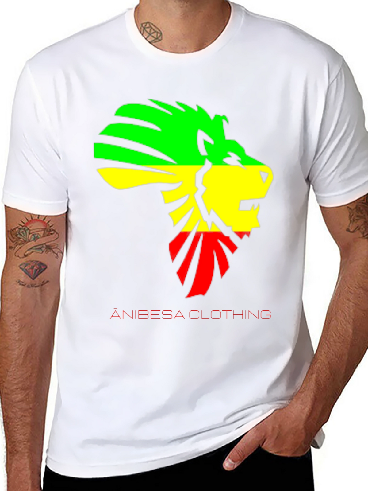 Lion Africa Reggae T-Shirt