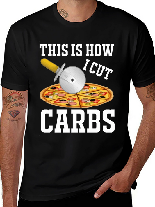 This is How I Cut Carbs Pizza Cutter T-Shirt