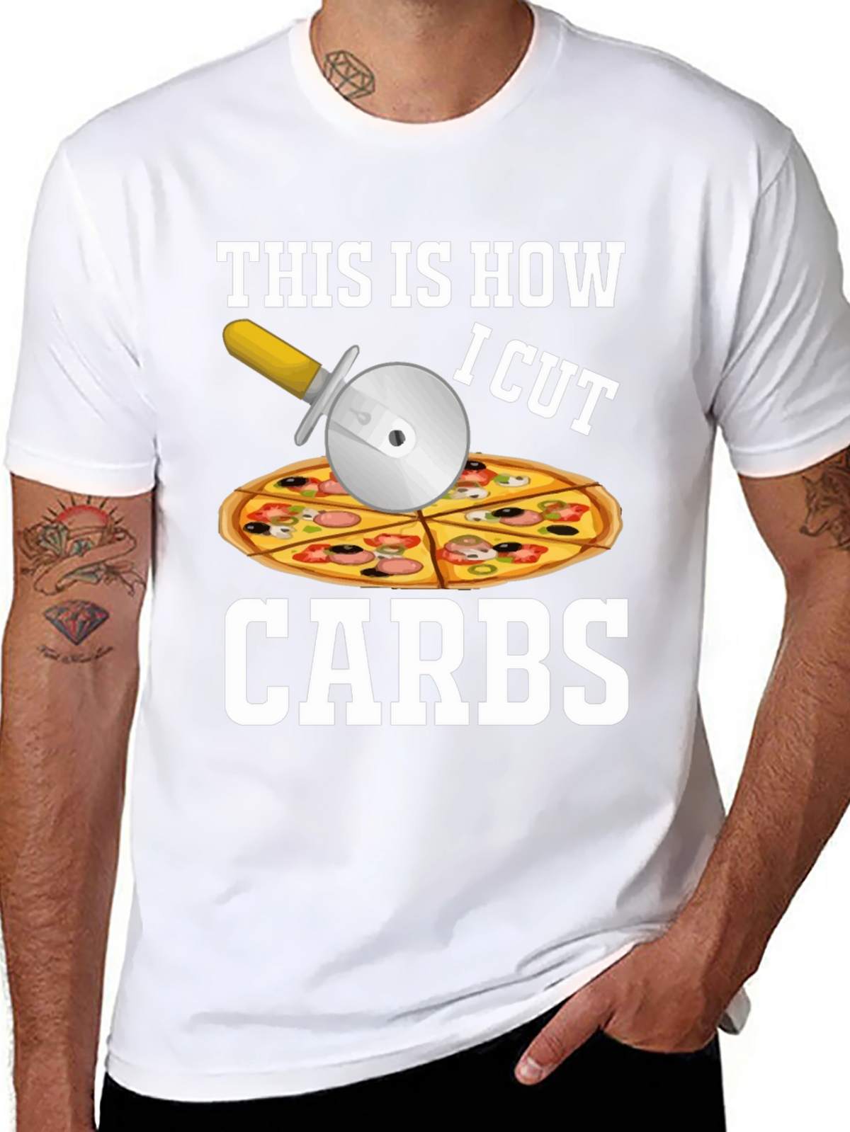 This is How I Cut Carbs Pizza Cutter T-Shirt