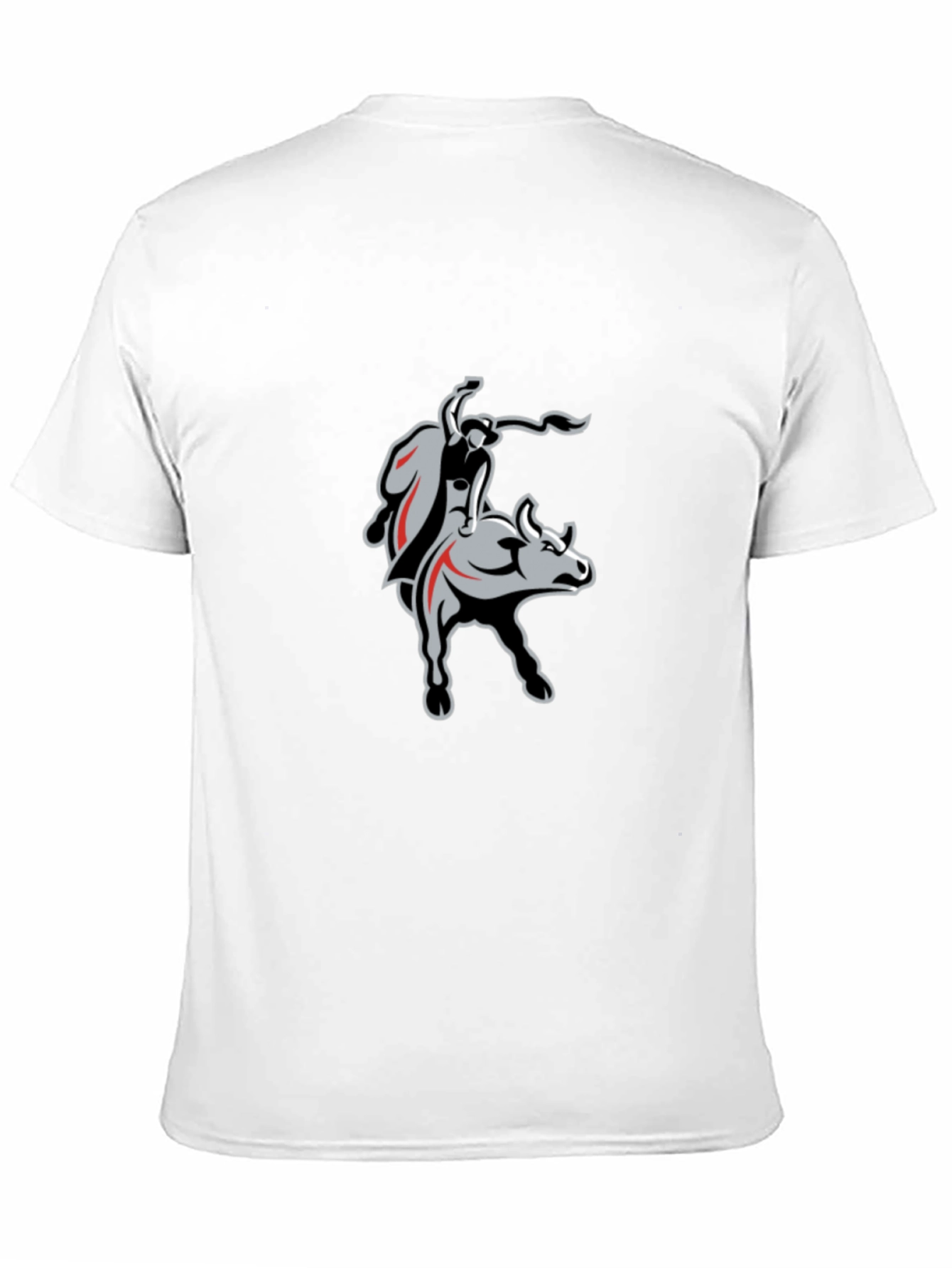 Black Bull Riding T-Shirt
