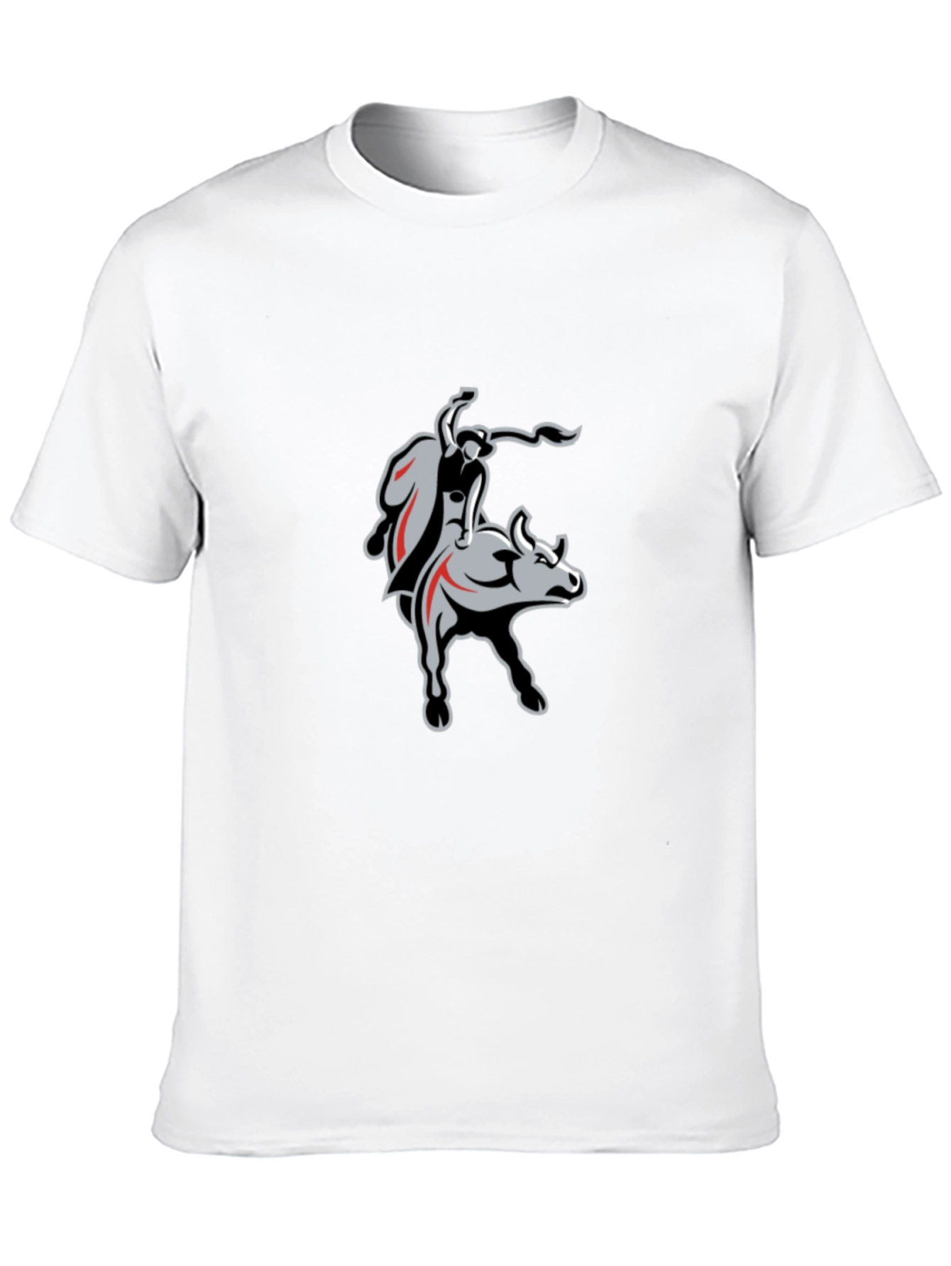 Black Bull Riding T-Shirt